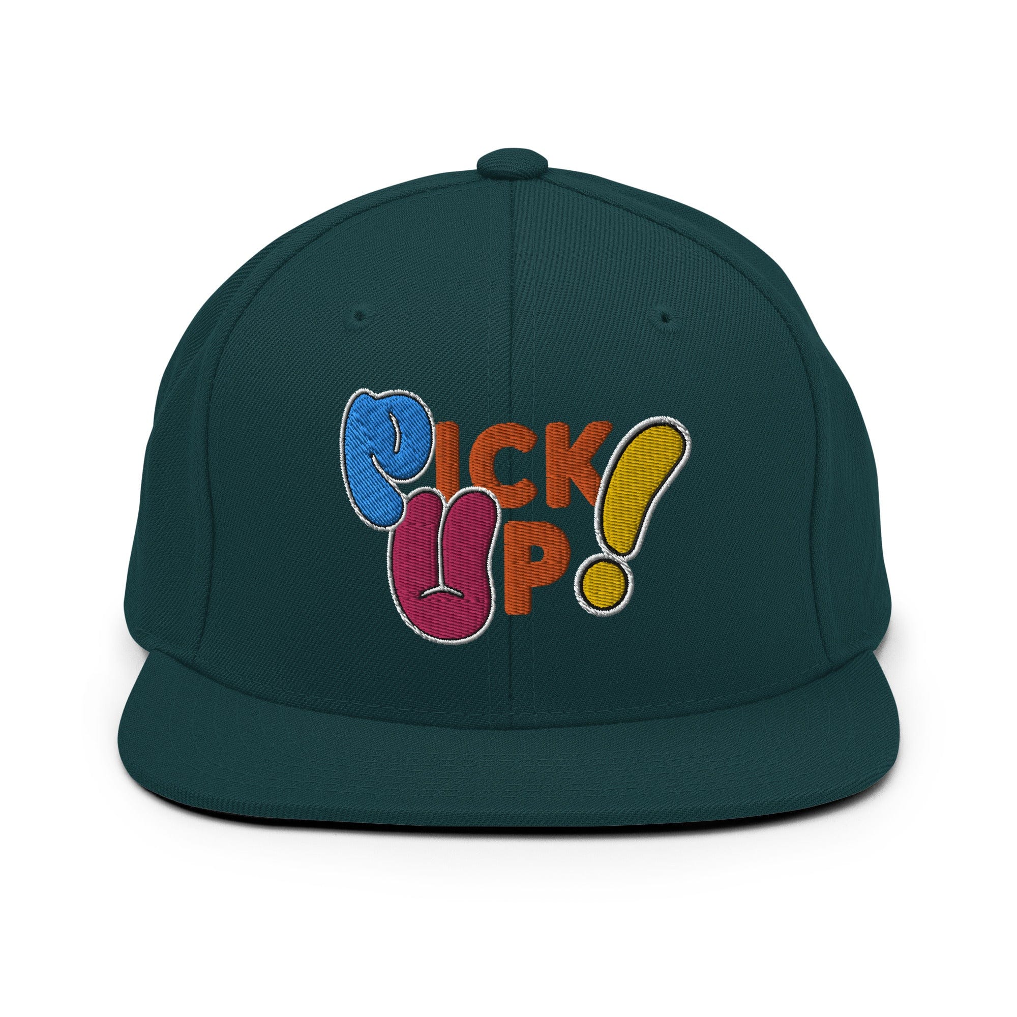 Pick Up Golf Snapback Hat