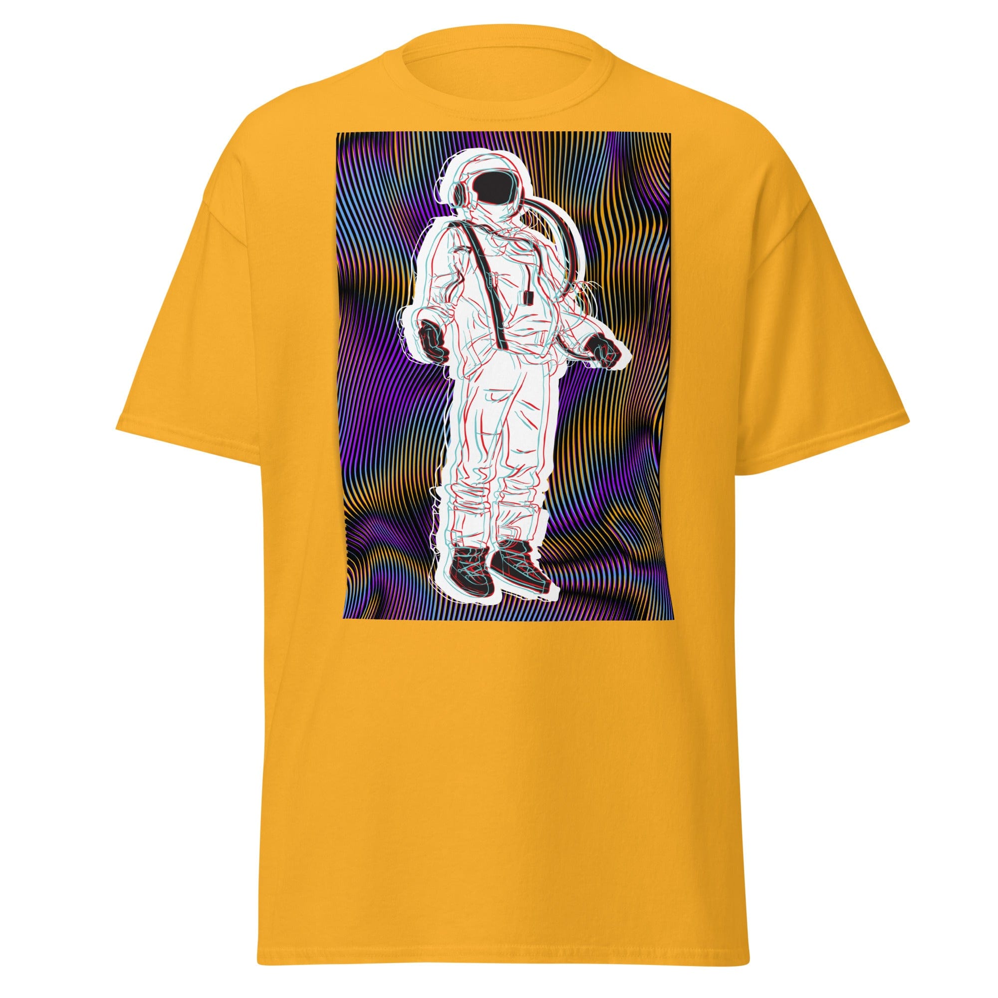 Cosmic Vibes Mens Graphic Space Tee - Kicks Shoelaces