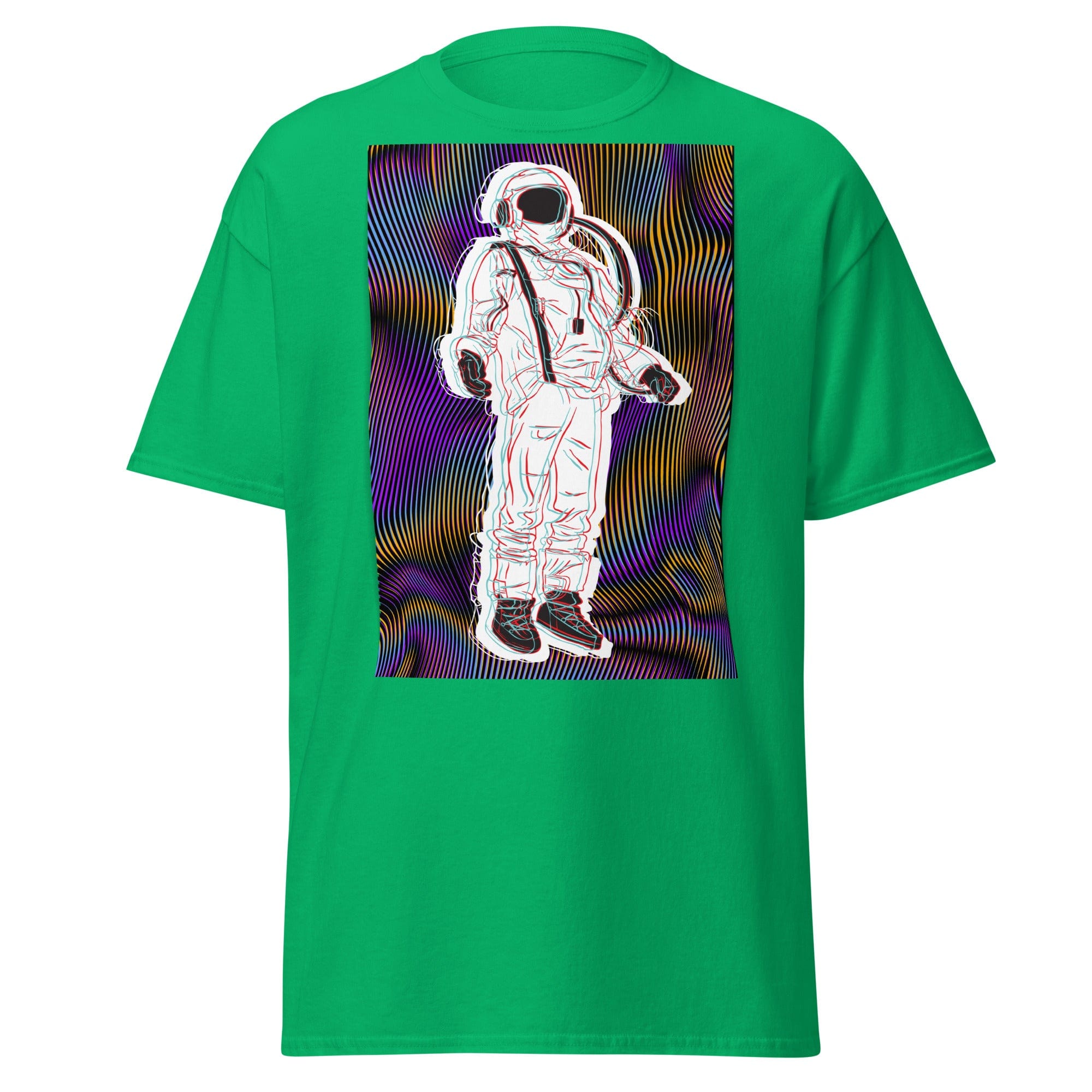 Cosmic Vibes Mens Graphic Space Tee - Kicks Shoelaces