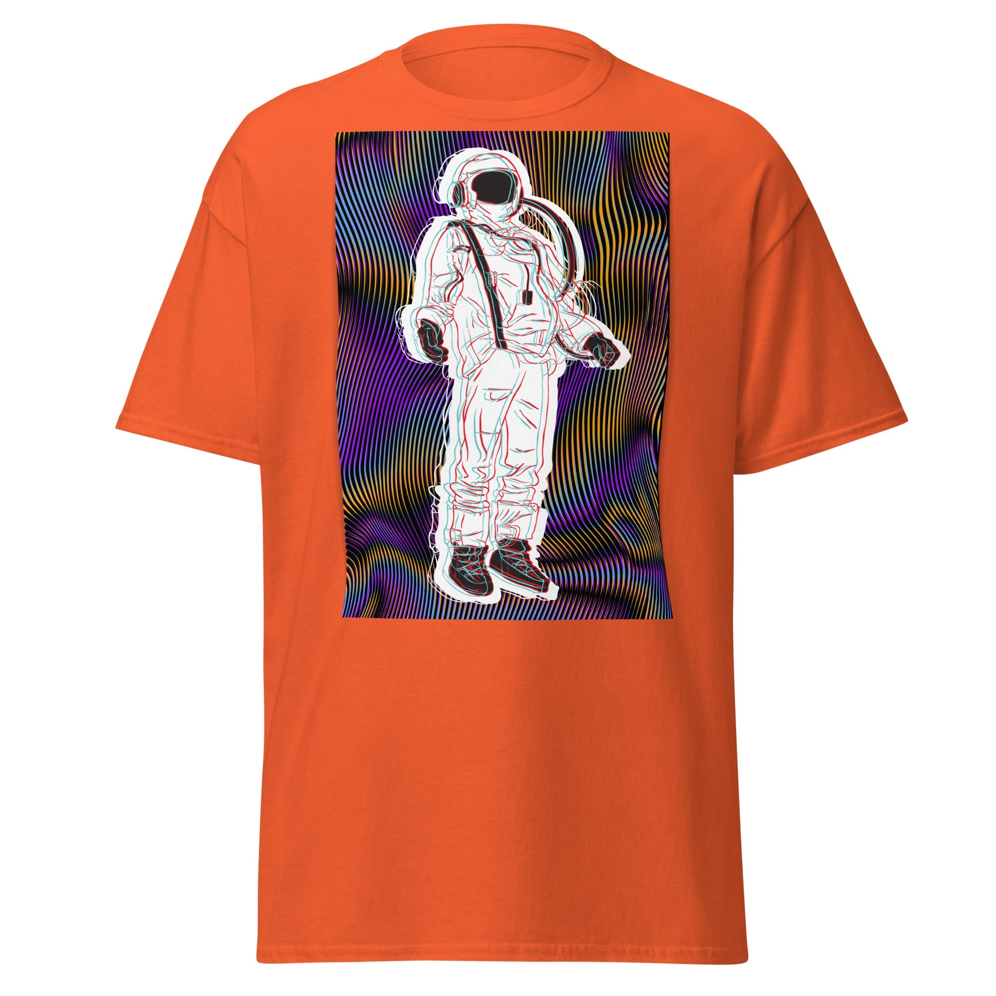 Cosmic Vibes Mens Graphic Space Tee - Kicks Shoelaces