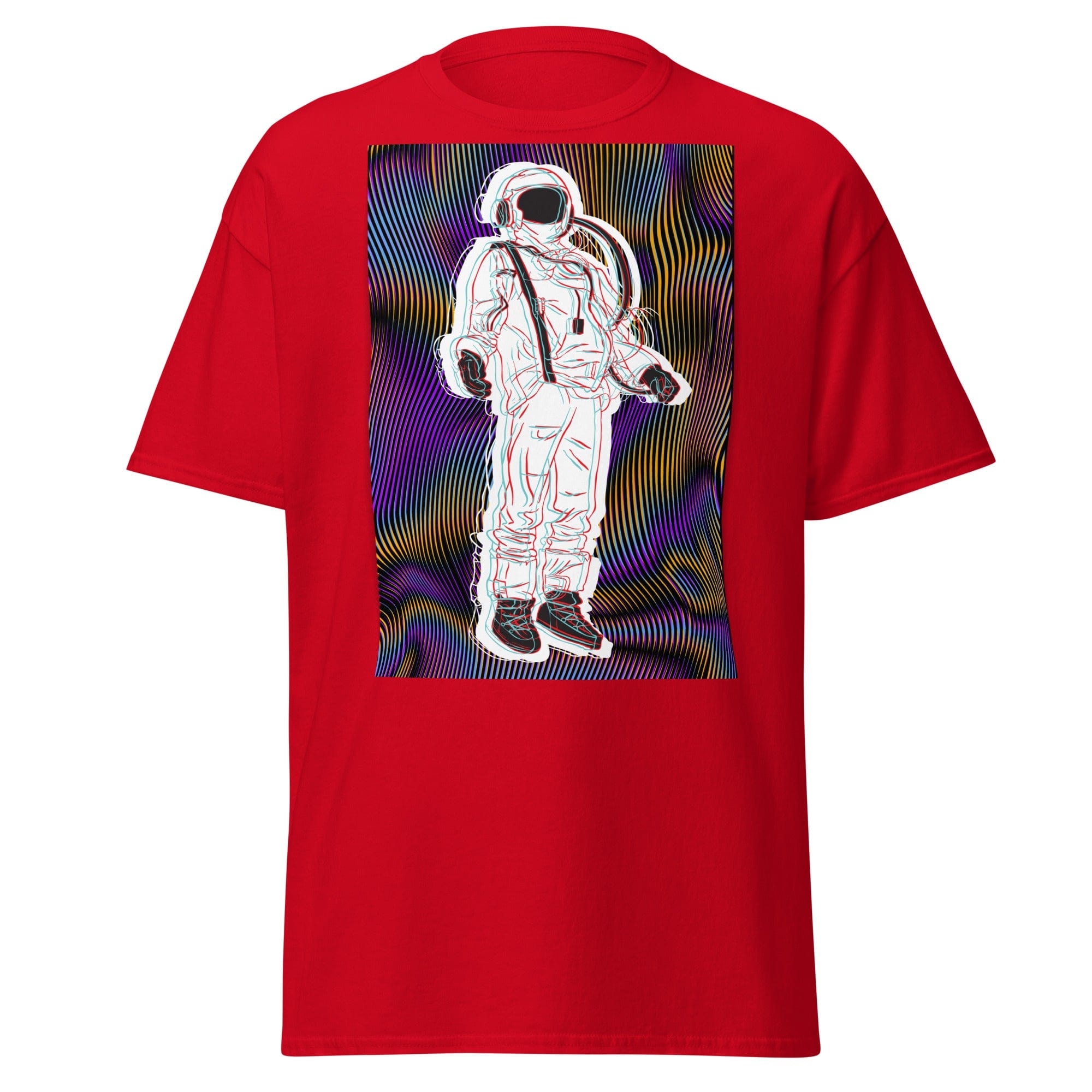 Cosmic Vibes Mens Graphic Space Tee - Kicks Shoelaces