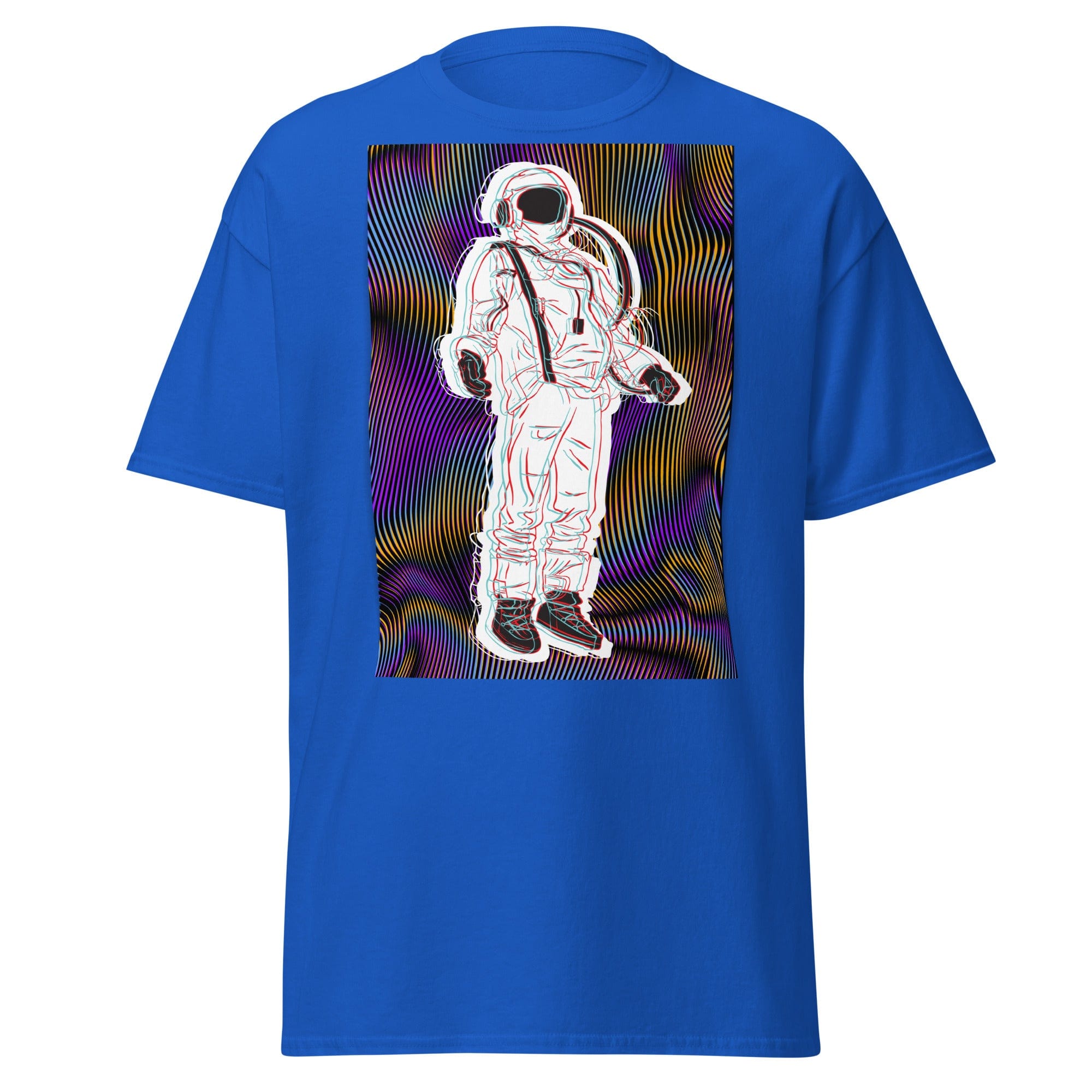 Cosmic Vibes Mens Graphic Space Tee - Kicks Shoelaces