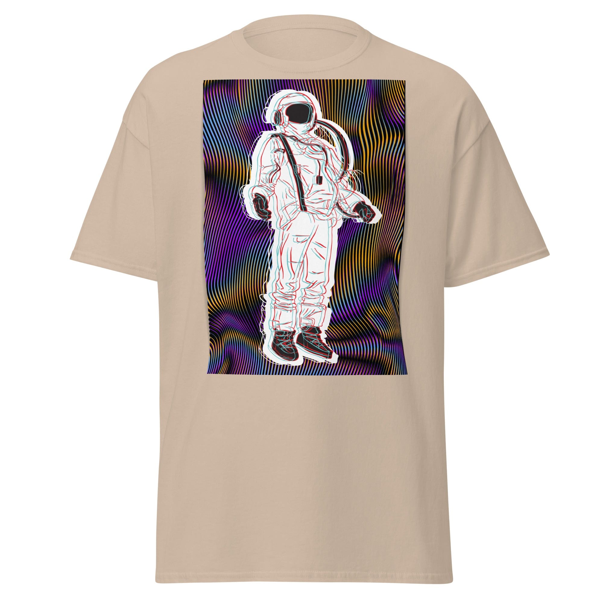 Cosmic Vibes Mens Graphic Space Tee - Kicks Shoelaces