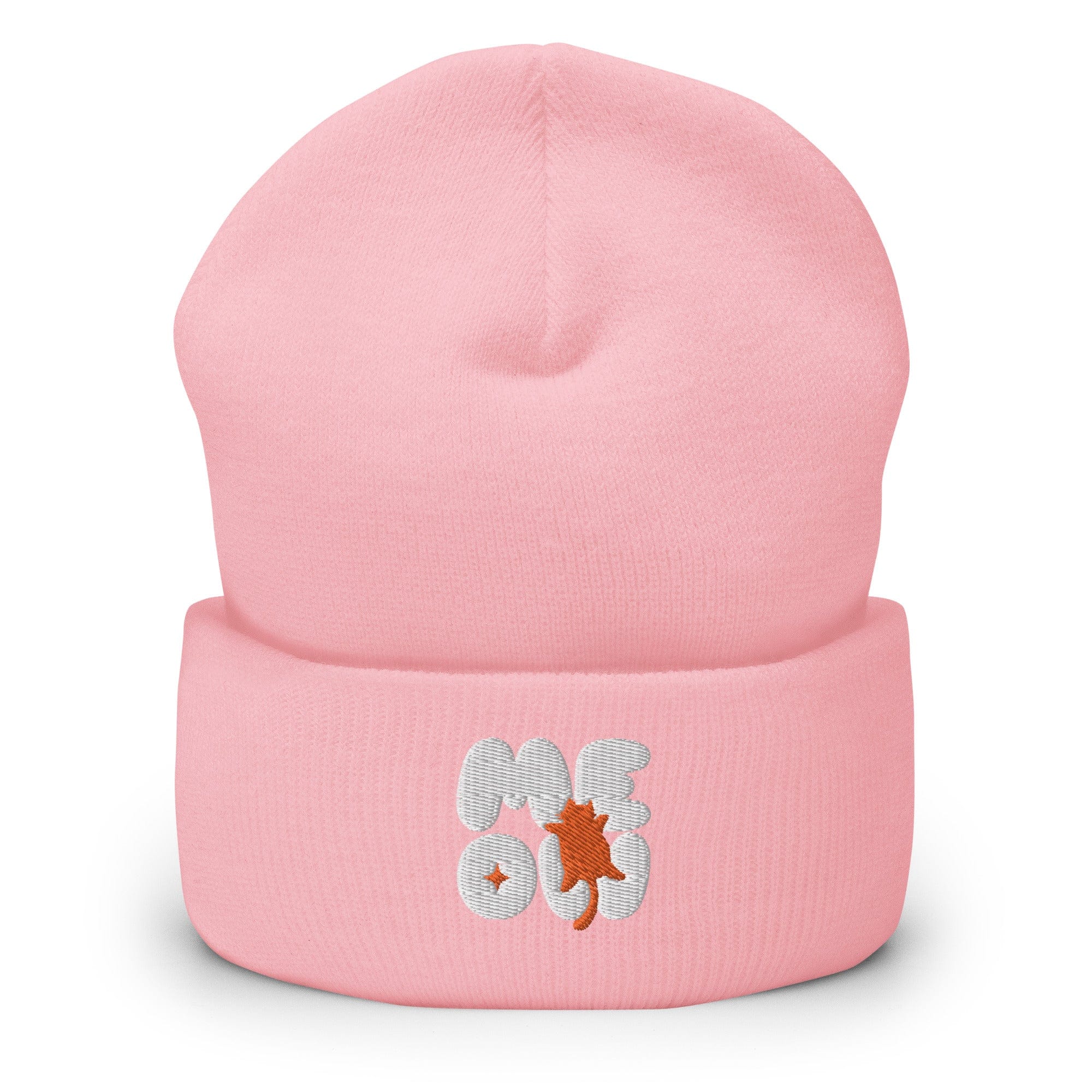 Meow Cat Cuffed Beanie