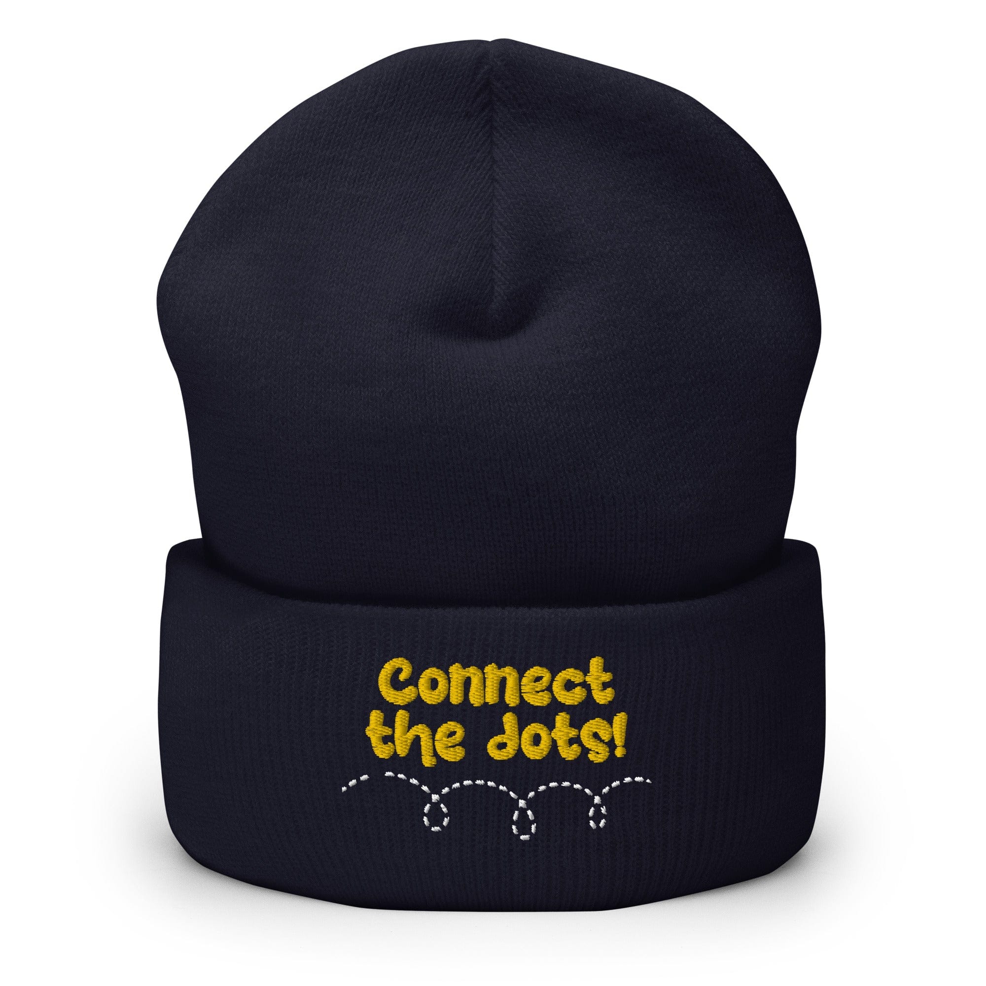 Connect the Dots Cuffed Beanie