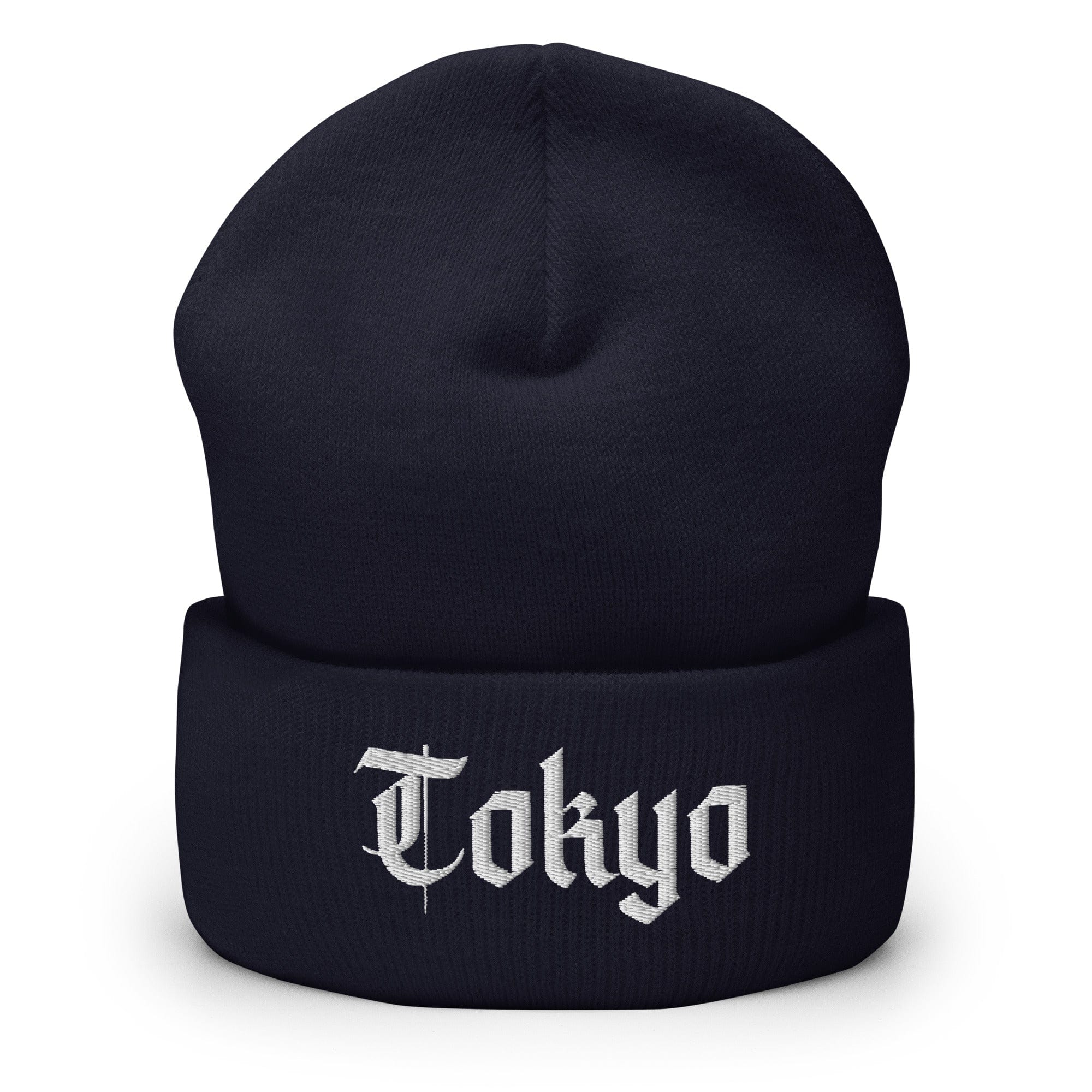 Tokyo Cuffed Beanie | Embroidered Beanies