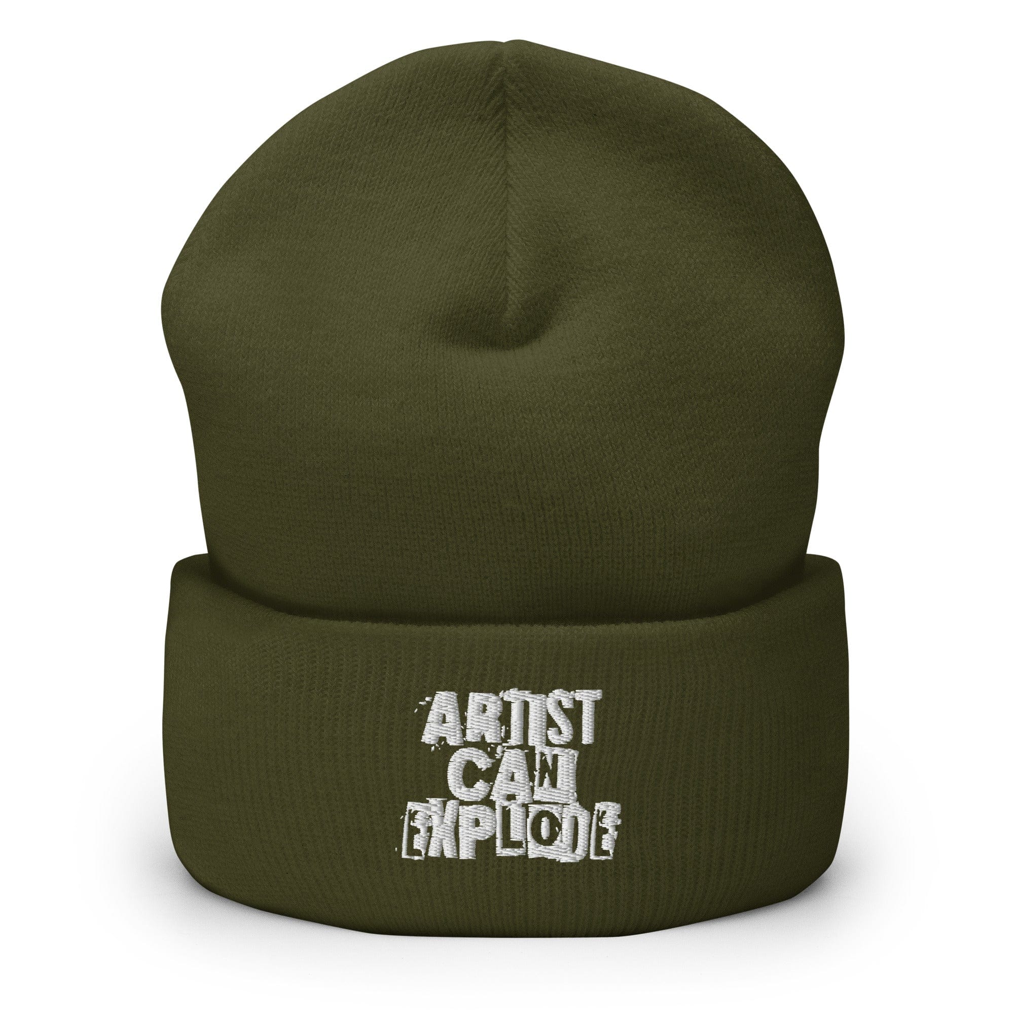 Artist Can Explode Cuffed Beanie