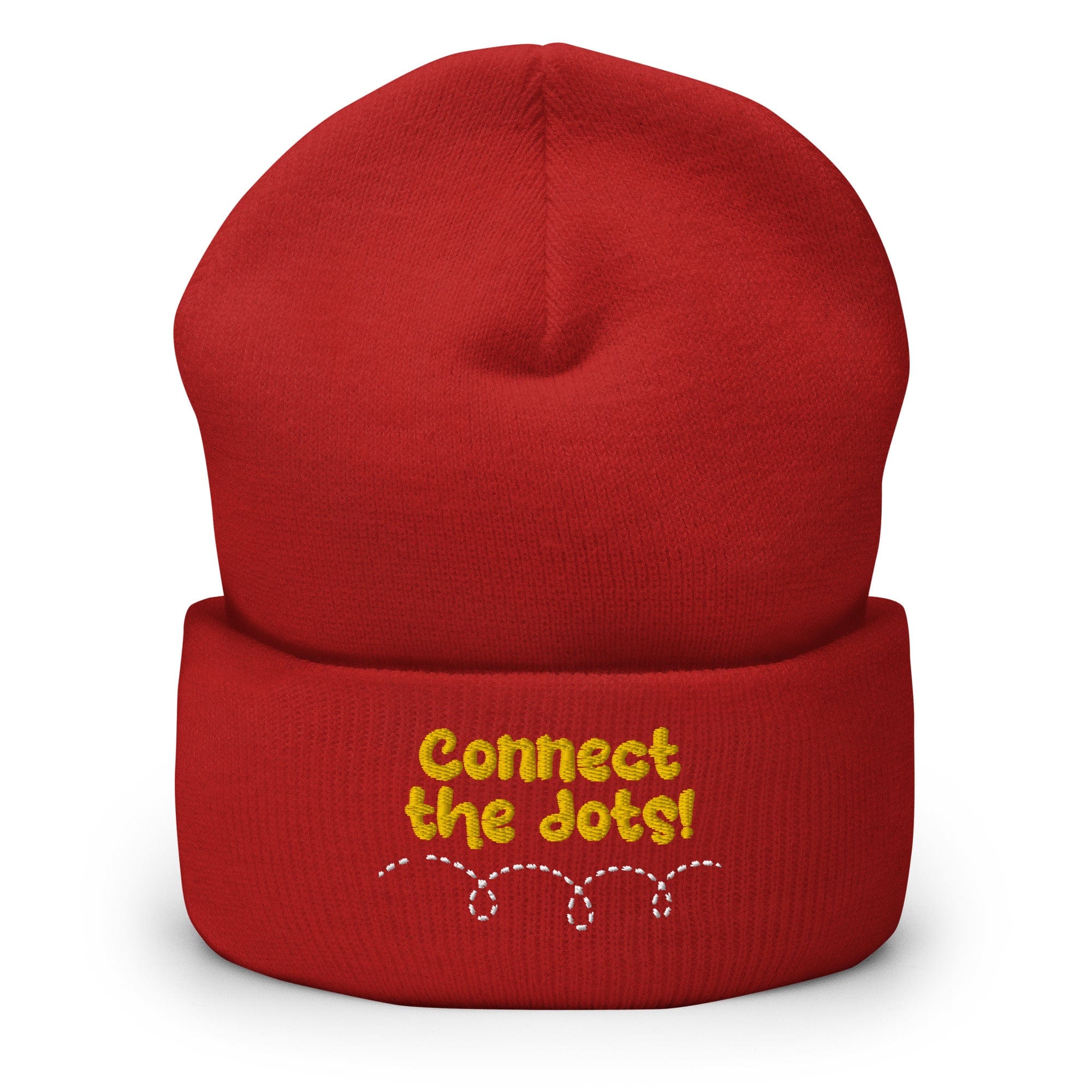 Connect the Dots Cuffed Beanie