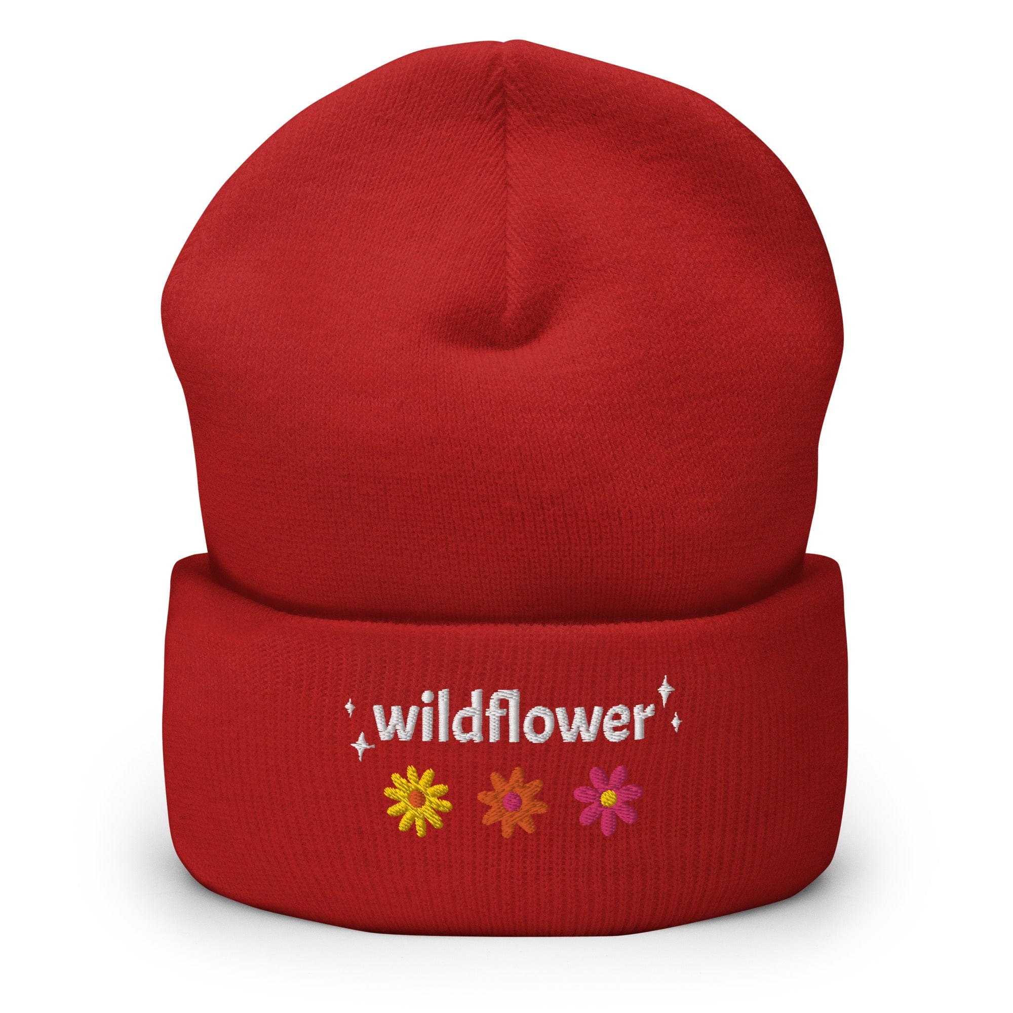 Wildflower Cuffed Beanie