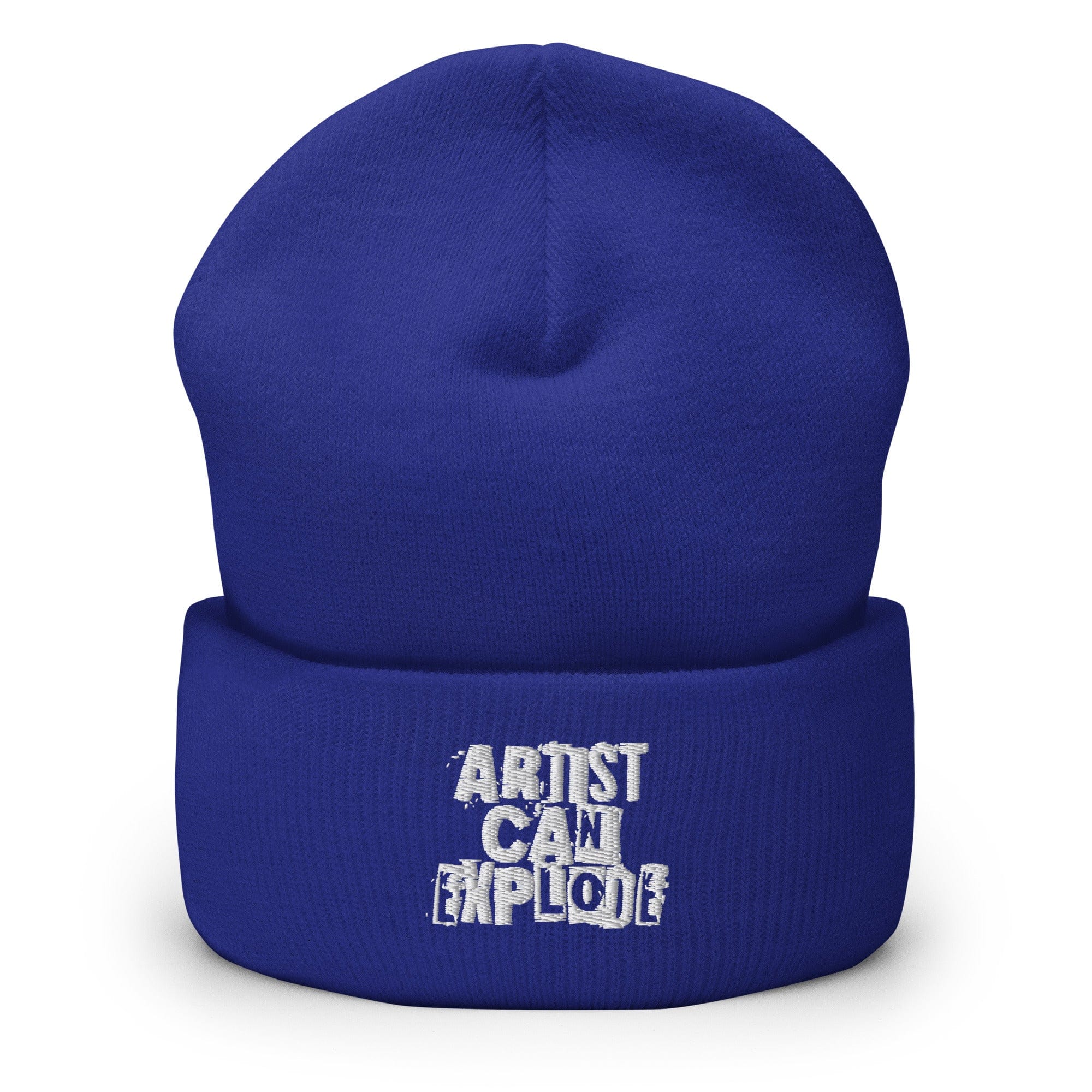 Artist Can Explode Cuffed Beanie