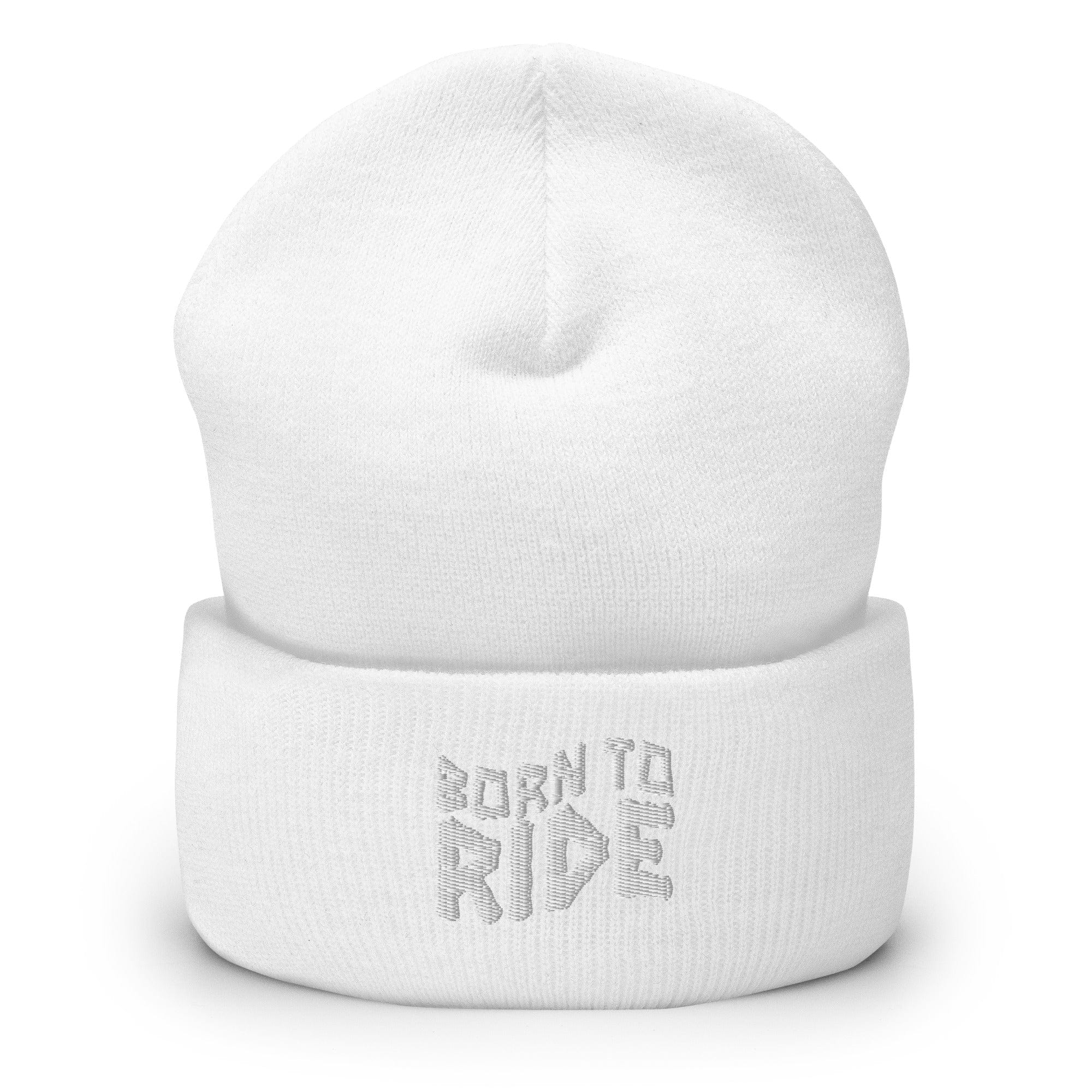 Born To Ride Cuffed Beanie