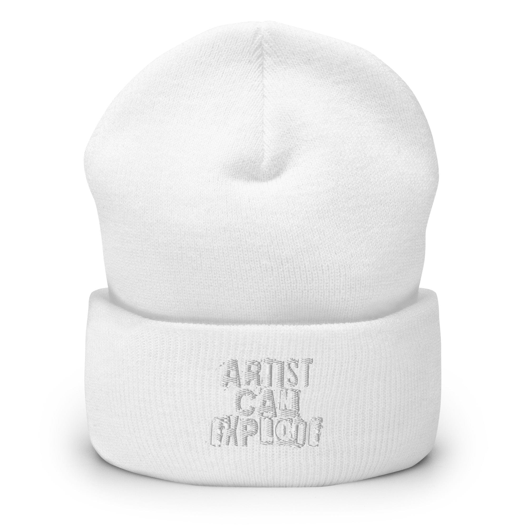 Artist Can Explode Cuffed Beanie