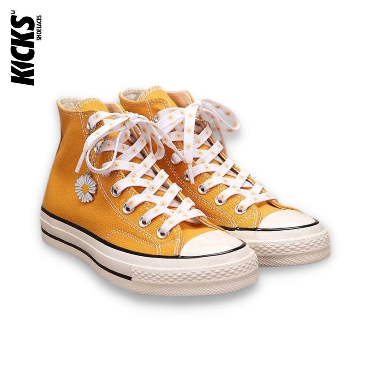 Converse daisy yellow best sale