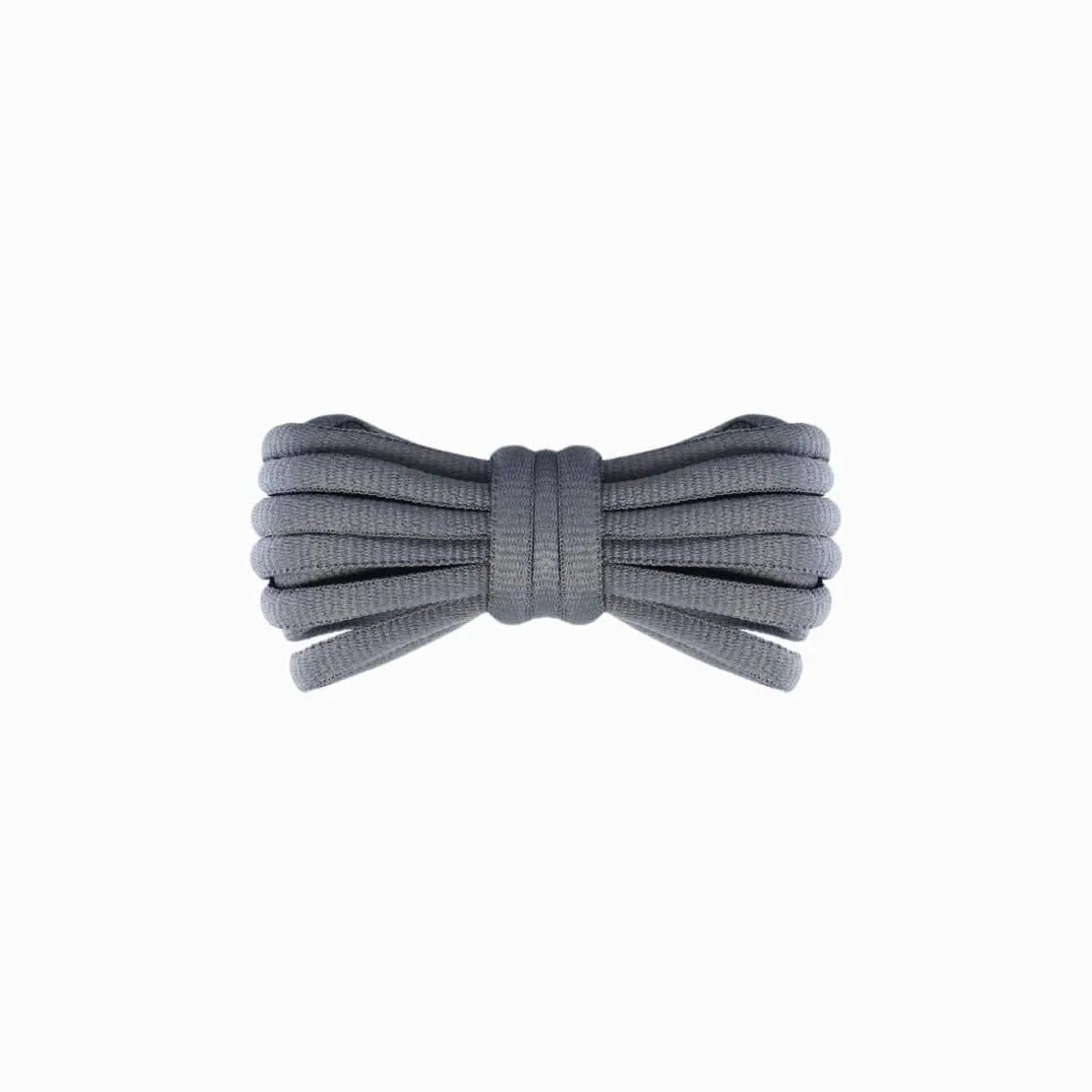Dark grey Nike Air Presto replacement laces, oval laces by Kicks Shoelaces. 