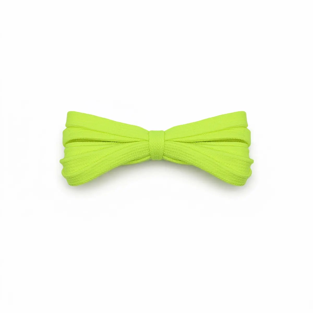 Fluorescent green shoe laces for adidas Samba ADV sneakers by Kicks Shoelaces