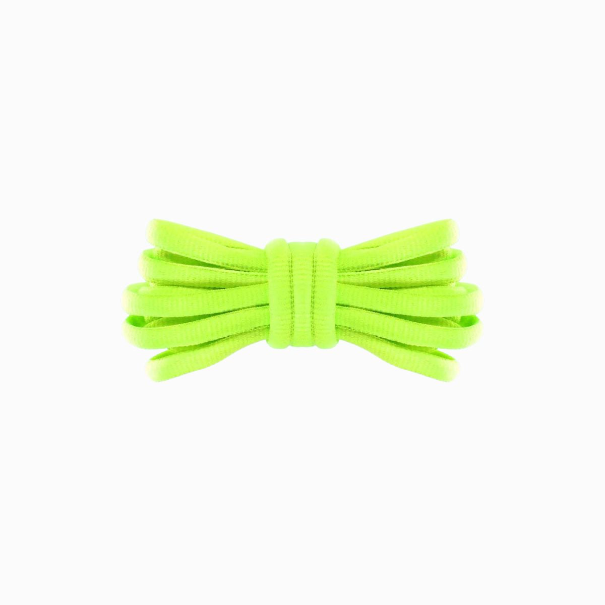 Fluorescent yellow Nike Air Presto replacement laces, oval laces by Kicks Shoelaces. 