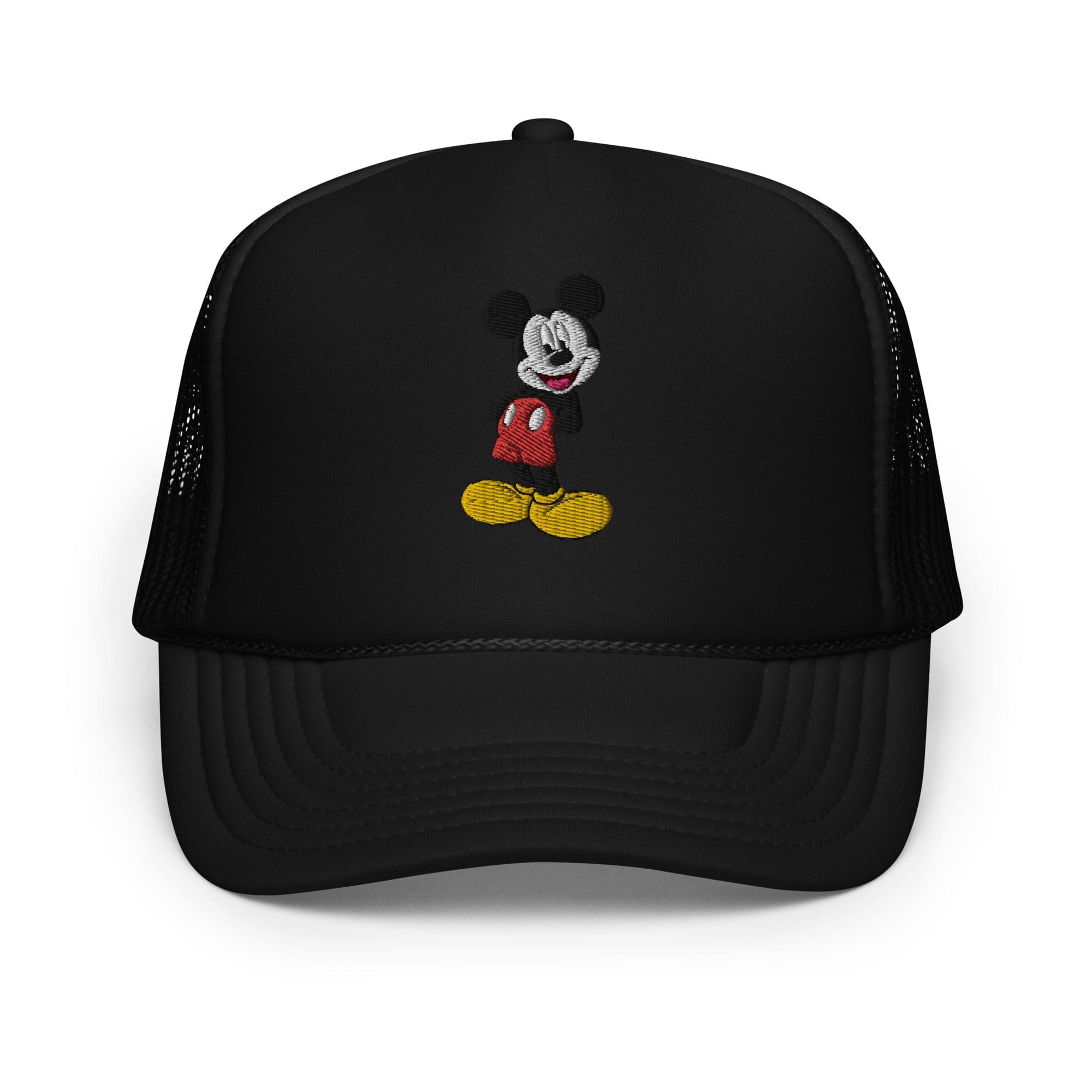 Mickey Mouse Foam Trucker Hat Embroidered Hats