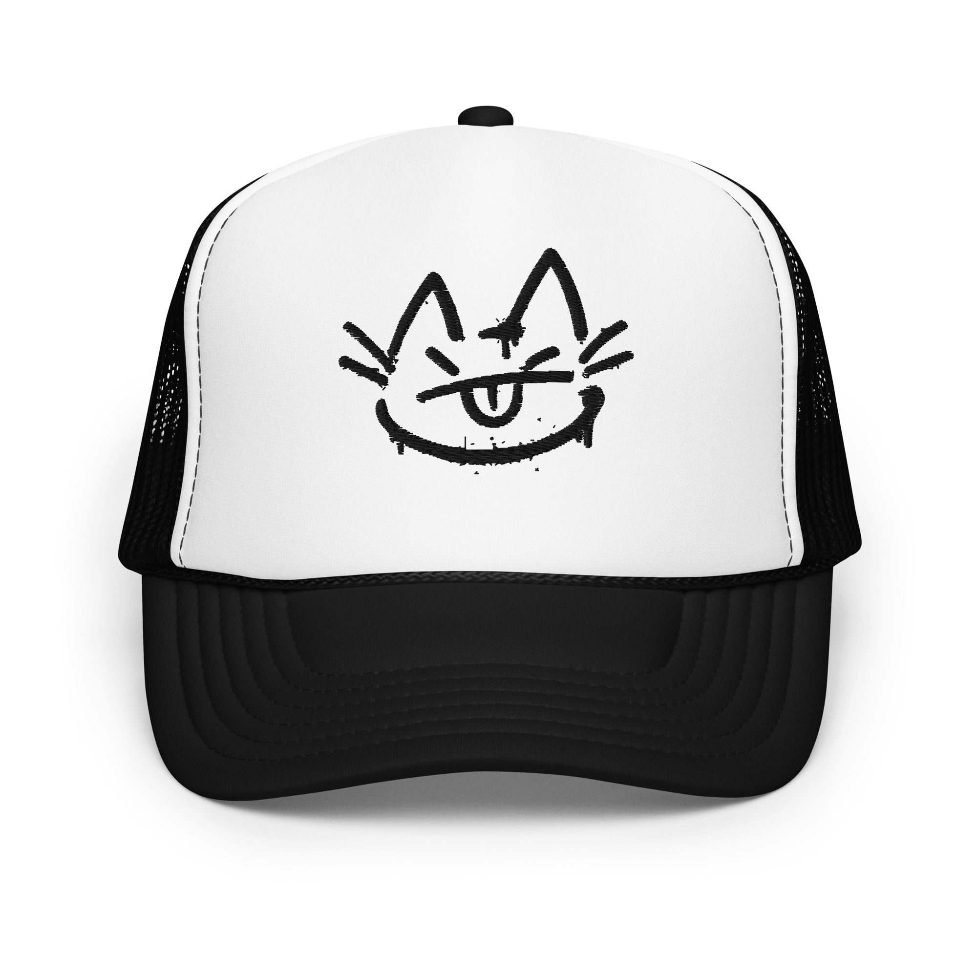 SmileyCat Foam Trucker Hat