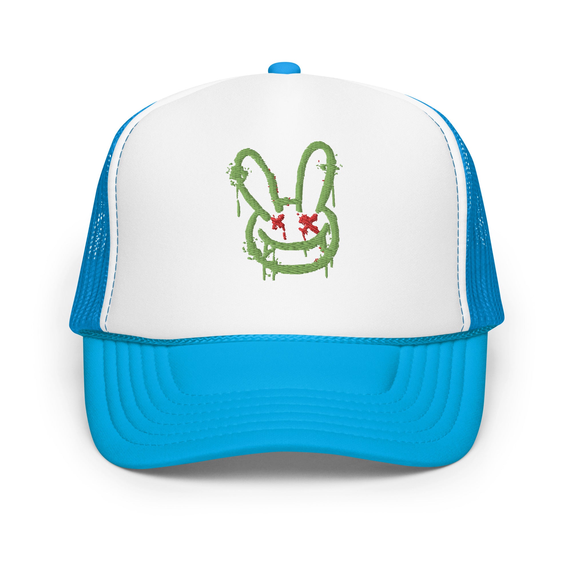 Crosseyed Bunny Foam Trucker Hat