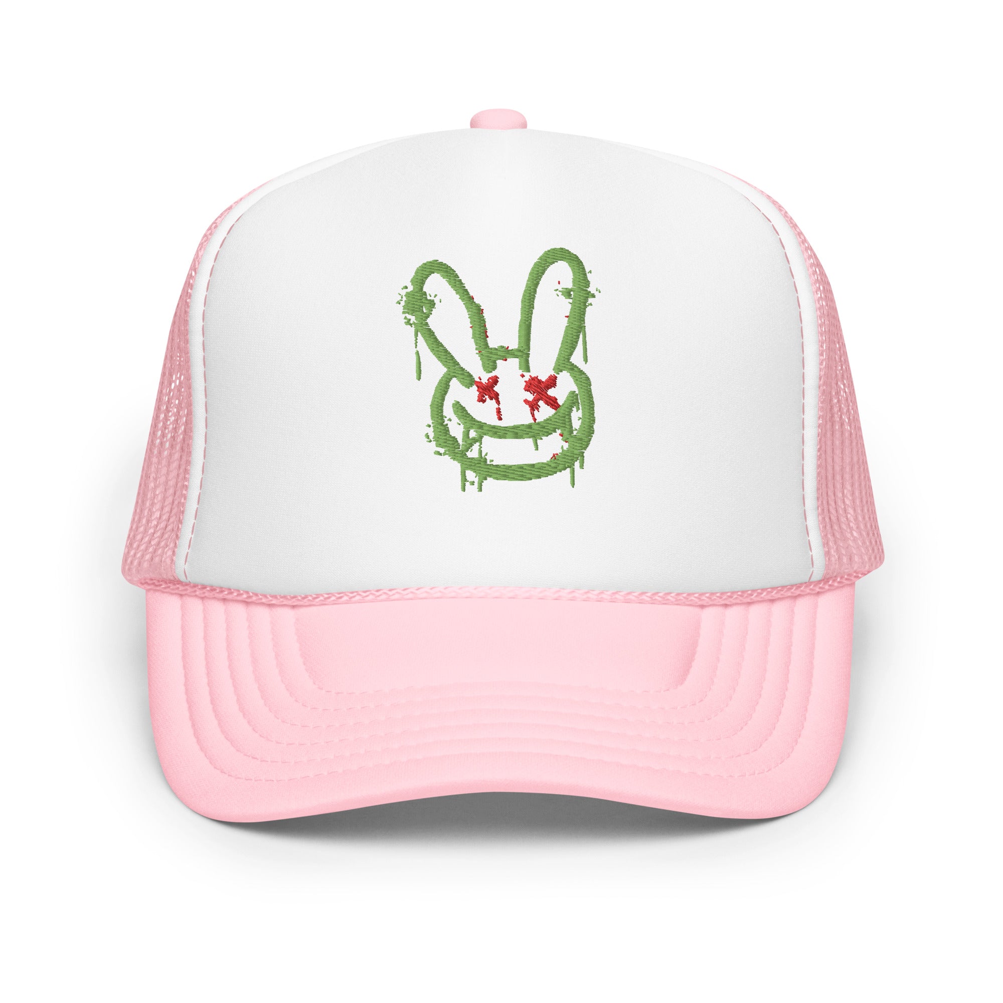 Crosseyed Bunny Foam Trucker Hat