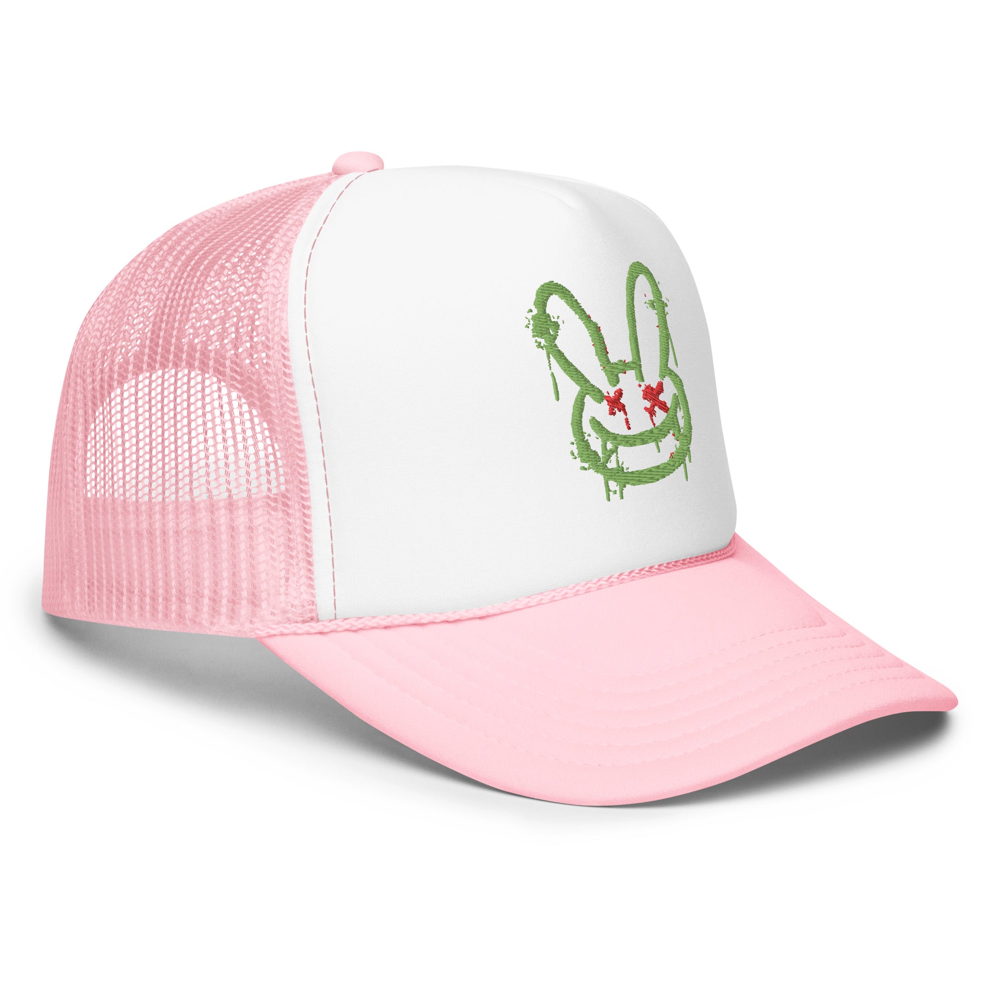 Crosseyed Bunny Foam Trucker Hat