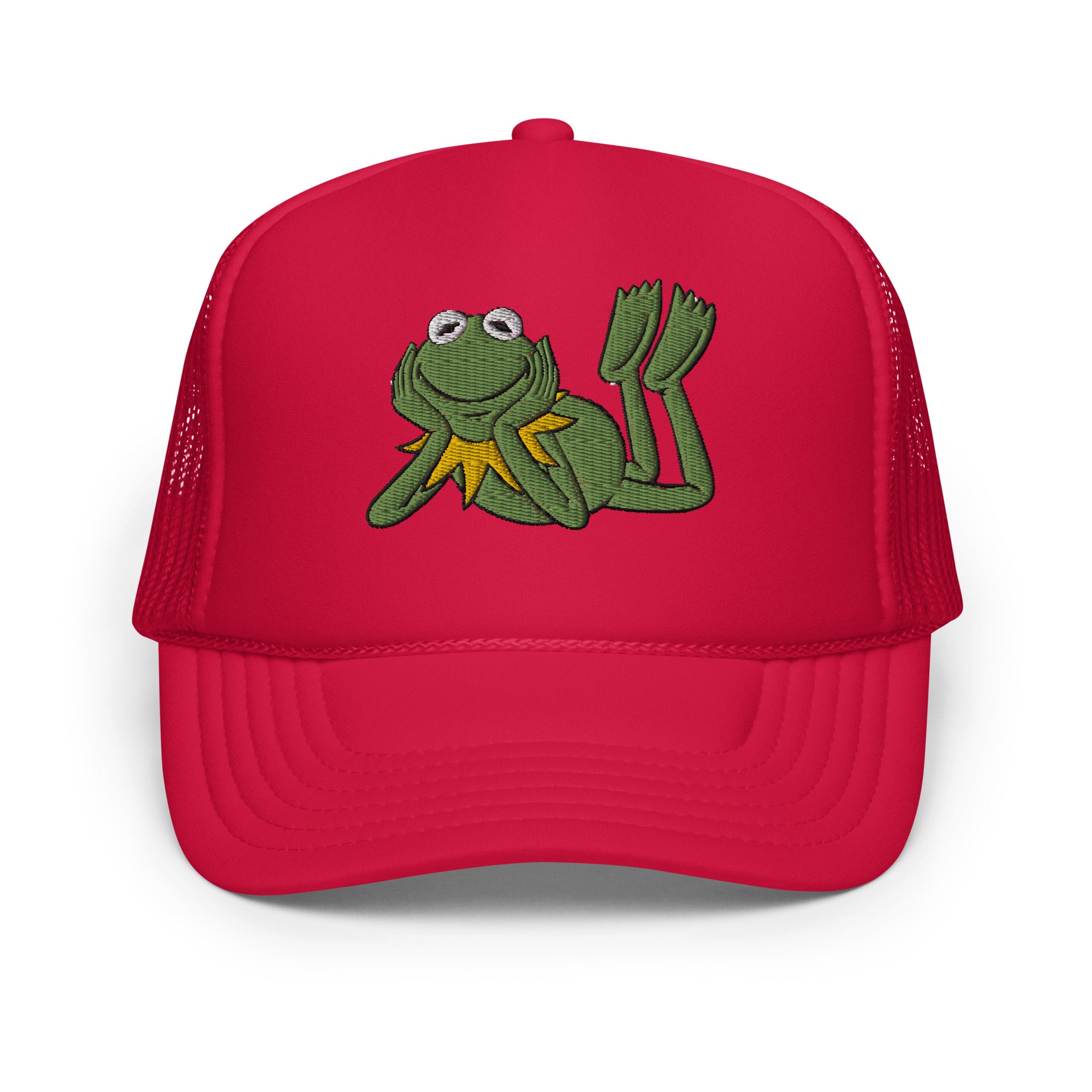 Kermits Chillaxing Foam Trucker Hat