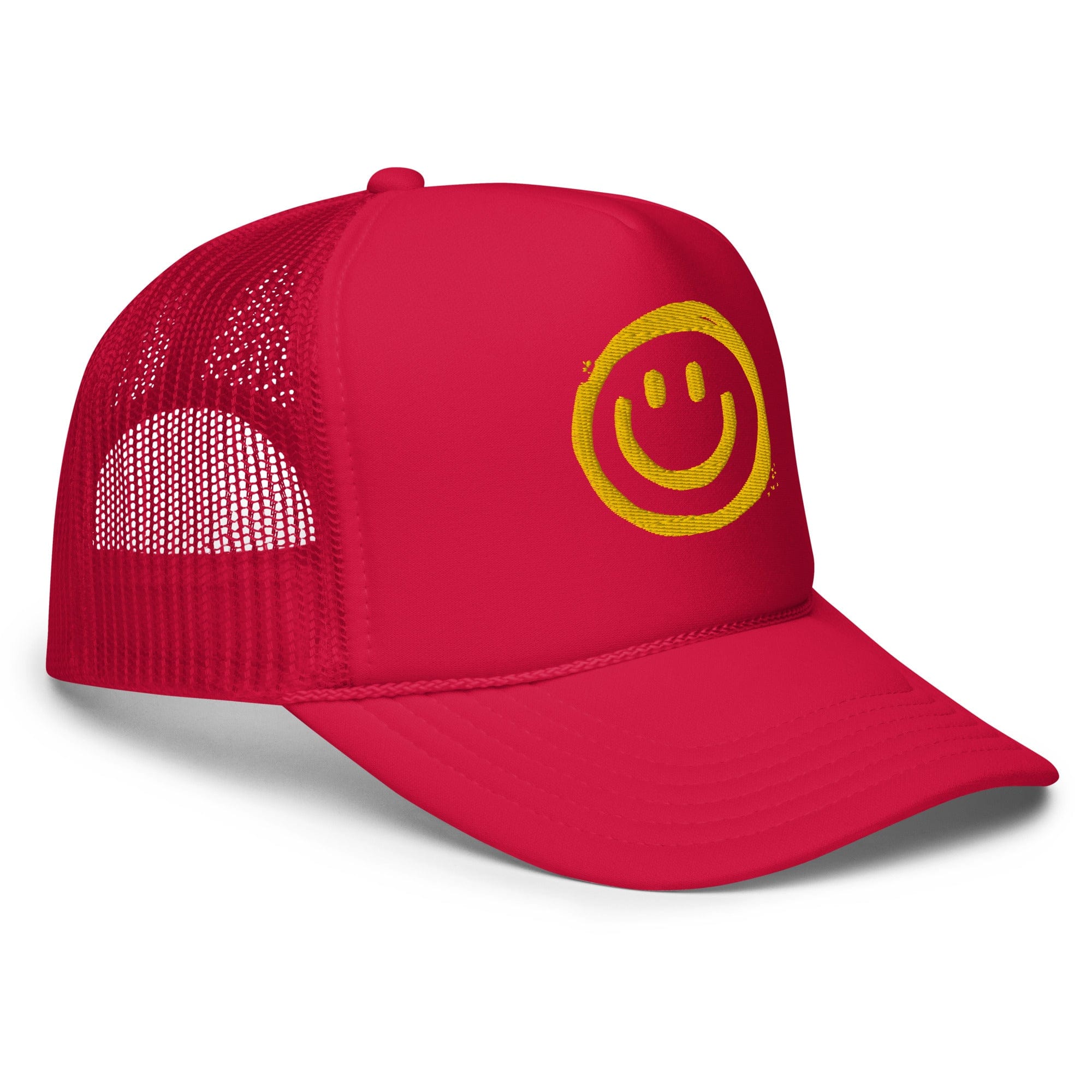 Scribble Face Foam Trucker Hat