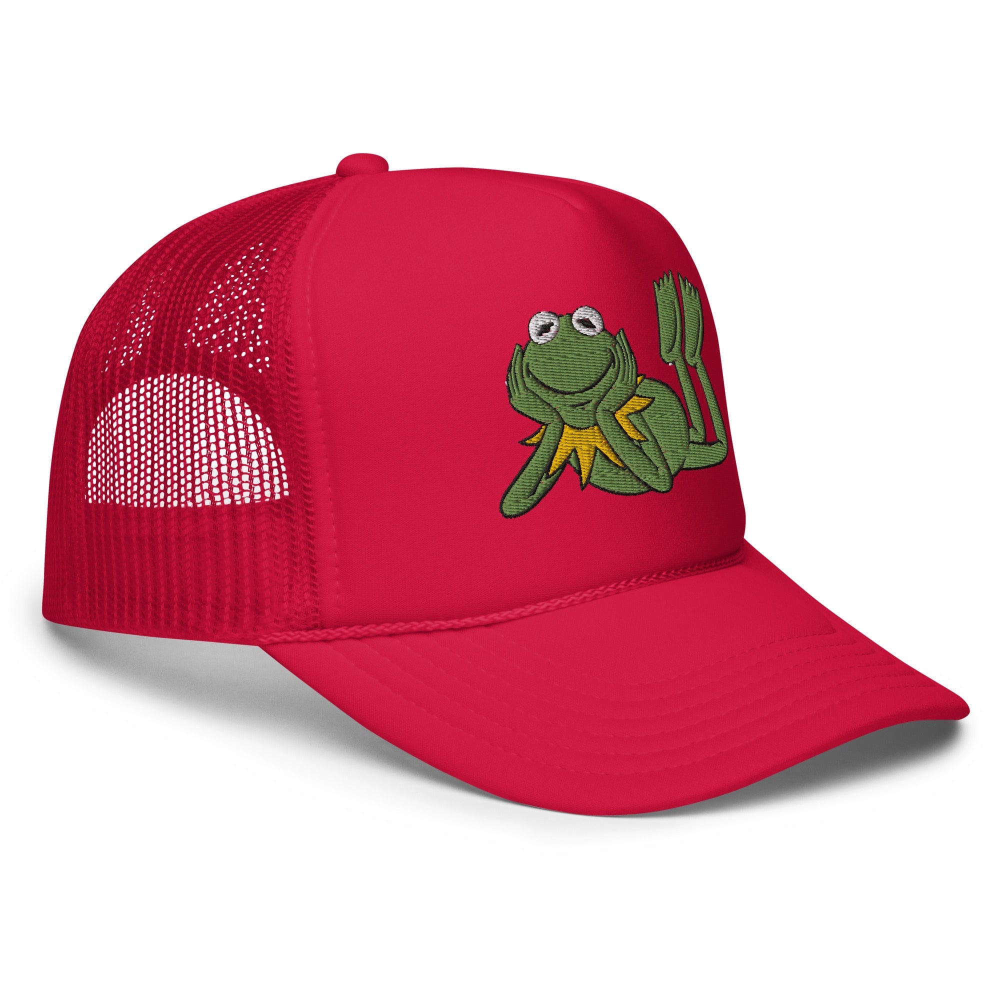 Kermits Chillaxing Foam Trucker Hat