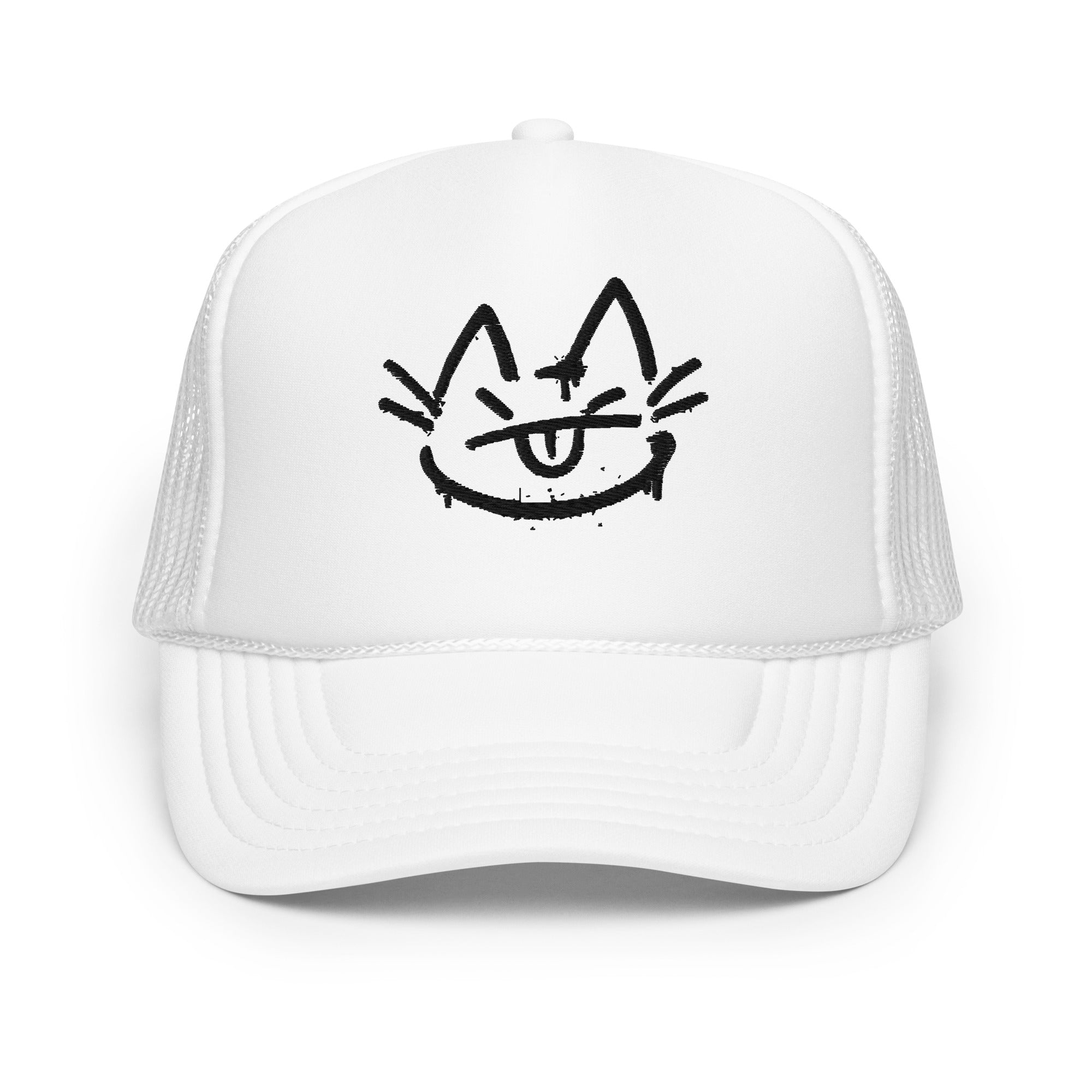 SmileyCat Foam Trucker Hat