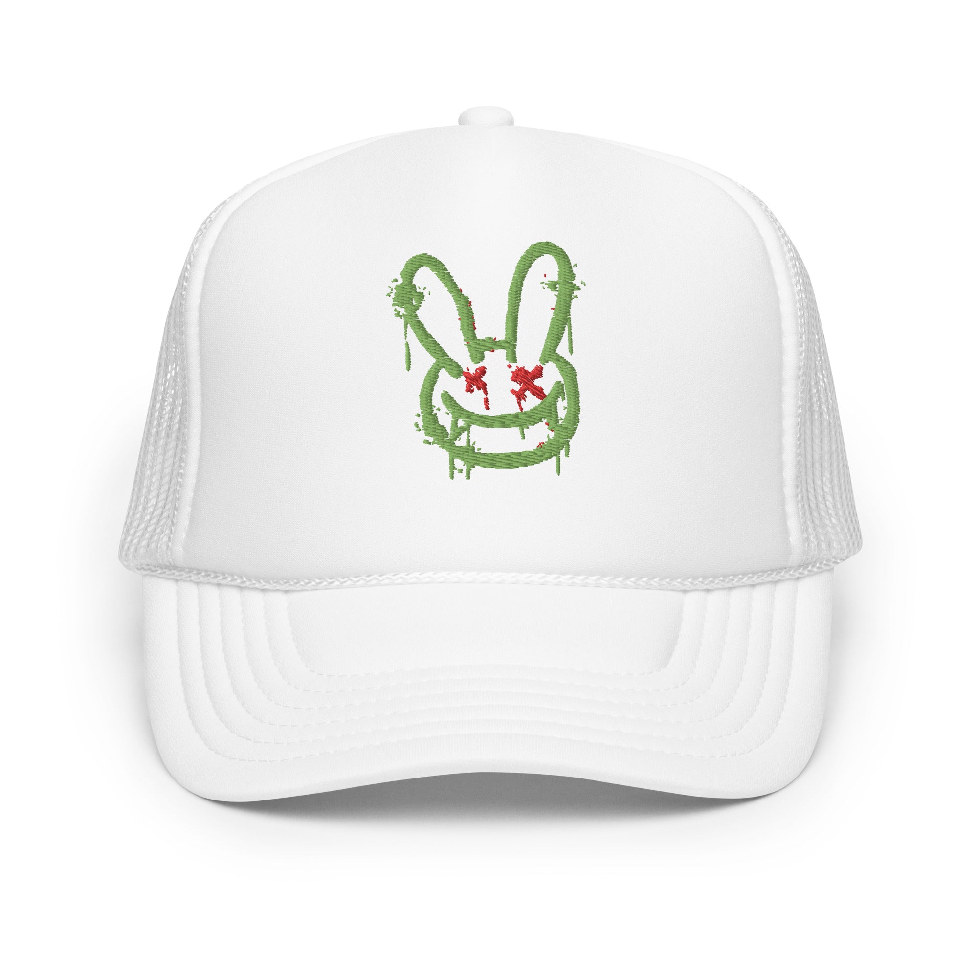 Crosseyed Bunny Foam Trucker Hat