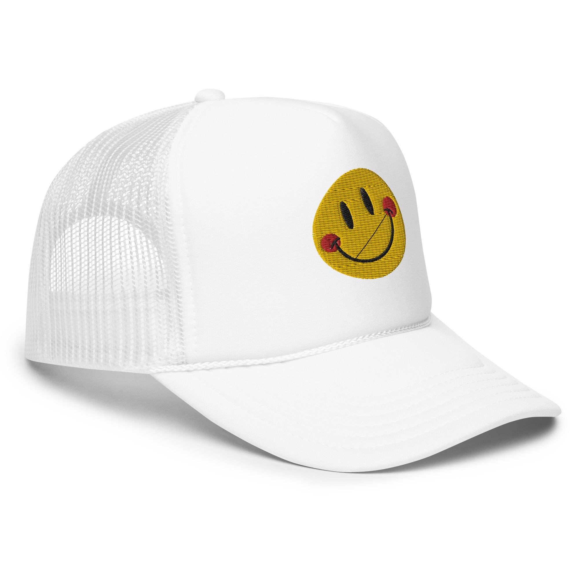 Smiley Face Pinky Cheeks Foam Trucker Hat