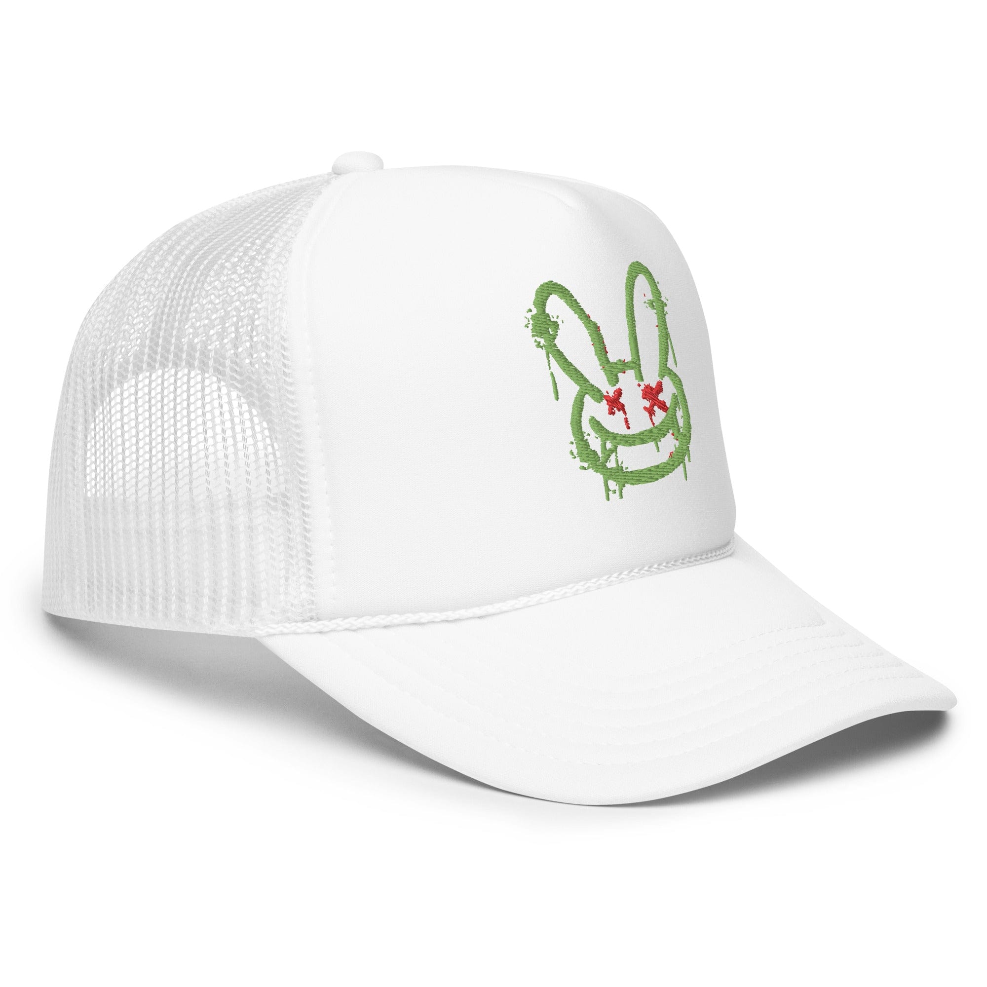 Crosseyed Bunny Foam Trucker Hat