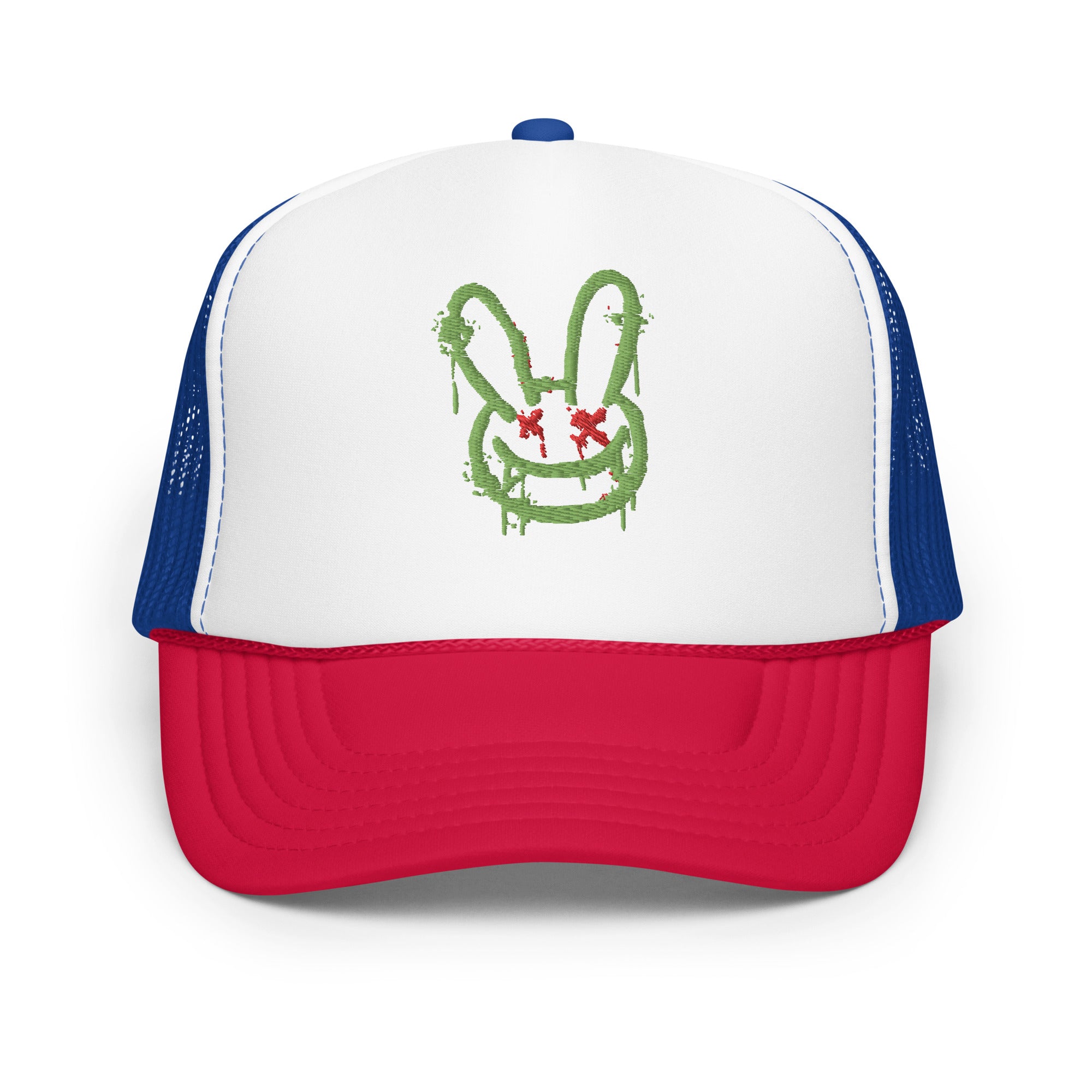 Crosseyed Bunny Foam Trucker Hat