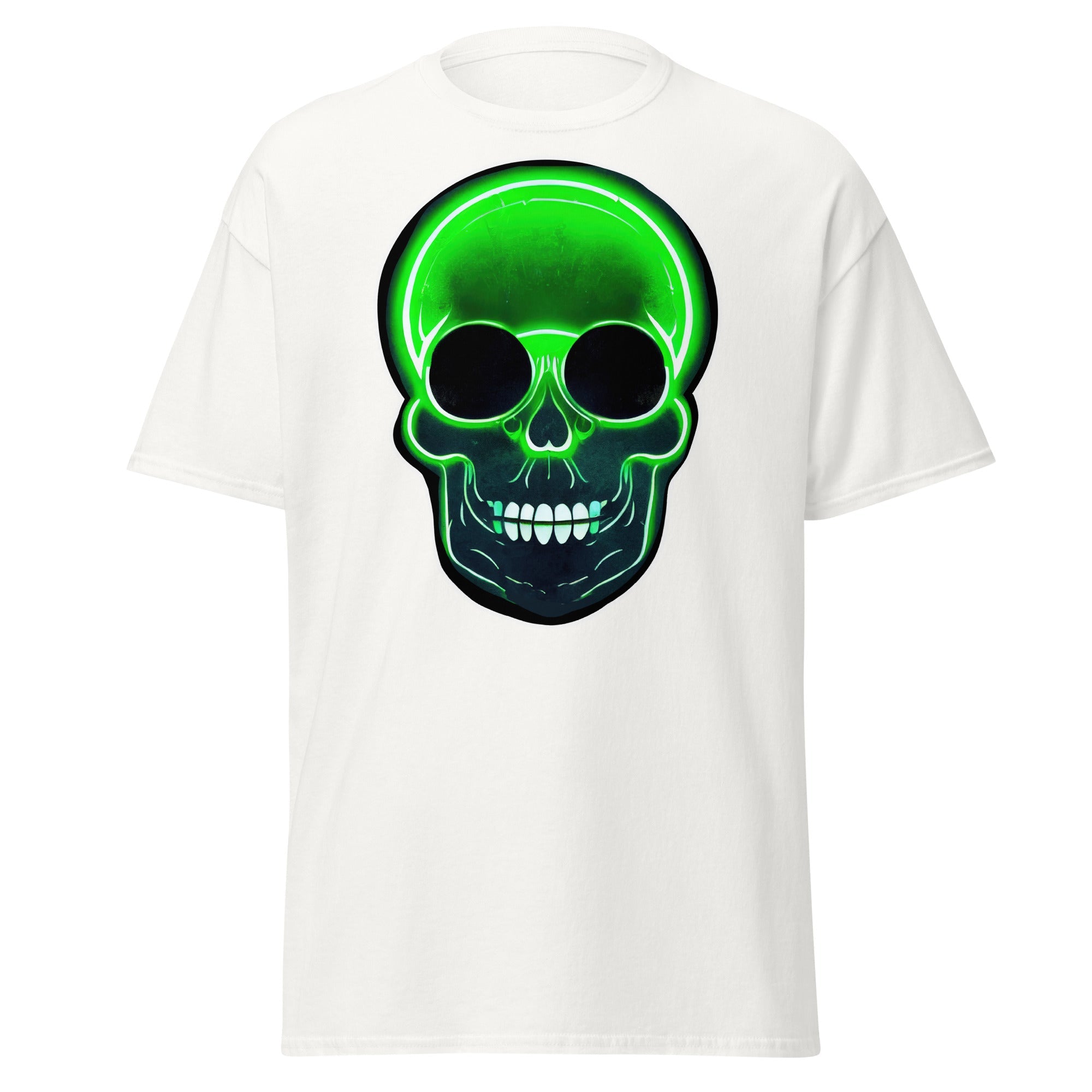 Glowbone Skull Mens Graphic Monster Tee - Kicks Shoelaces