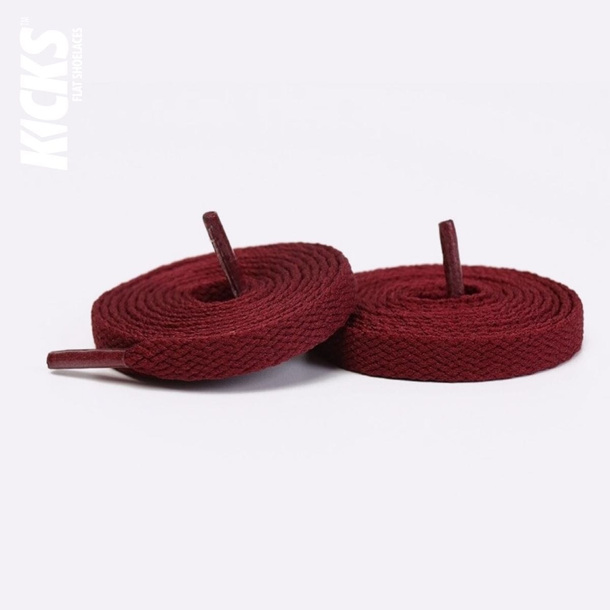 Wine Red Replacement Jordan Laces for Nike Air Jordan 1 Shoes by Kicks Shoelaces