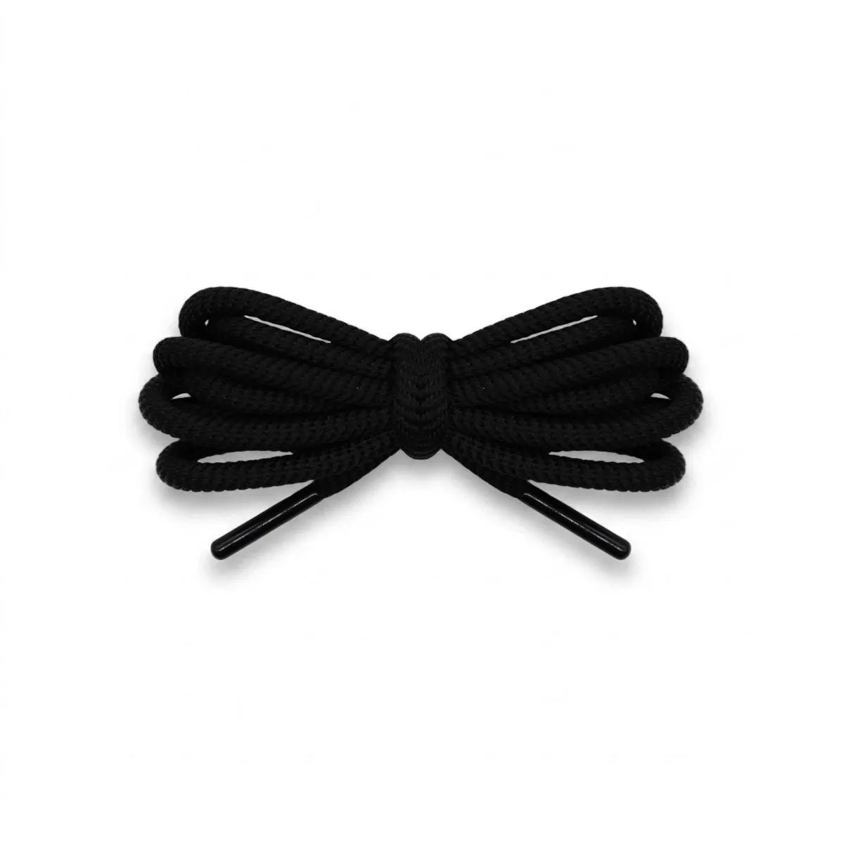 Black spiral rope replacement laces for Jordan 13 Retro Cap and Gown by Kicks Shoelaces