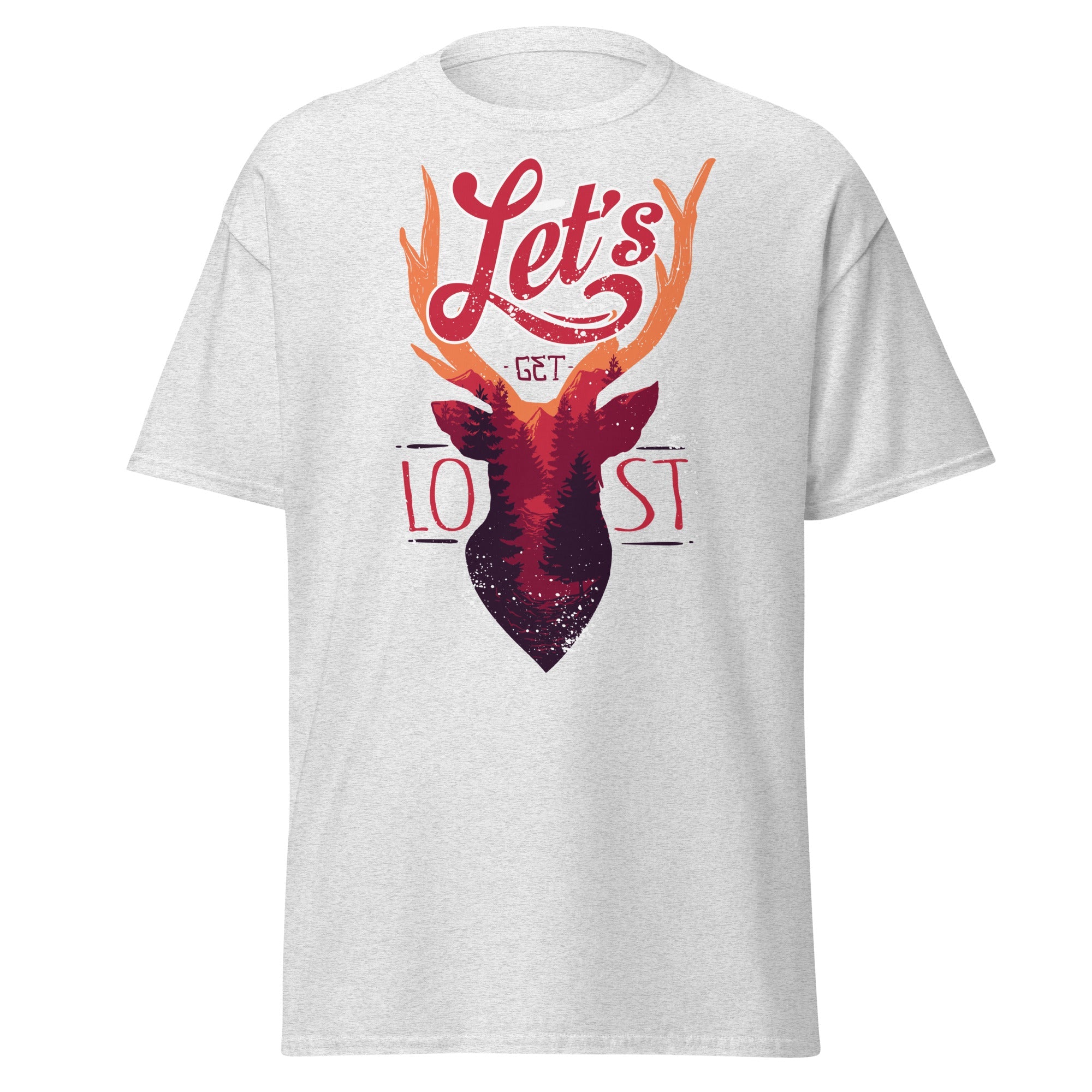 Lets Get Lost Mens Graphic Tee - Kicks Shoelaces