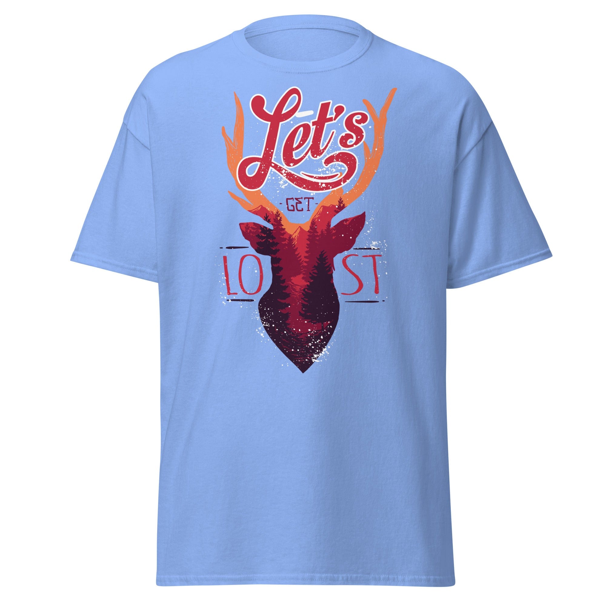 Lets Get Lost Mens Graphic Tee - Kicks Shoelaces