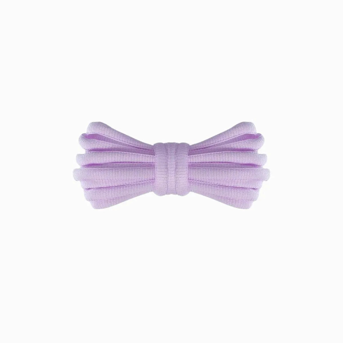 Light purple Nike Savaleos Weightlifting shoes replacement laces, oval laces by Kicks Shoelaces.