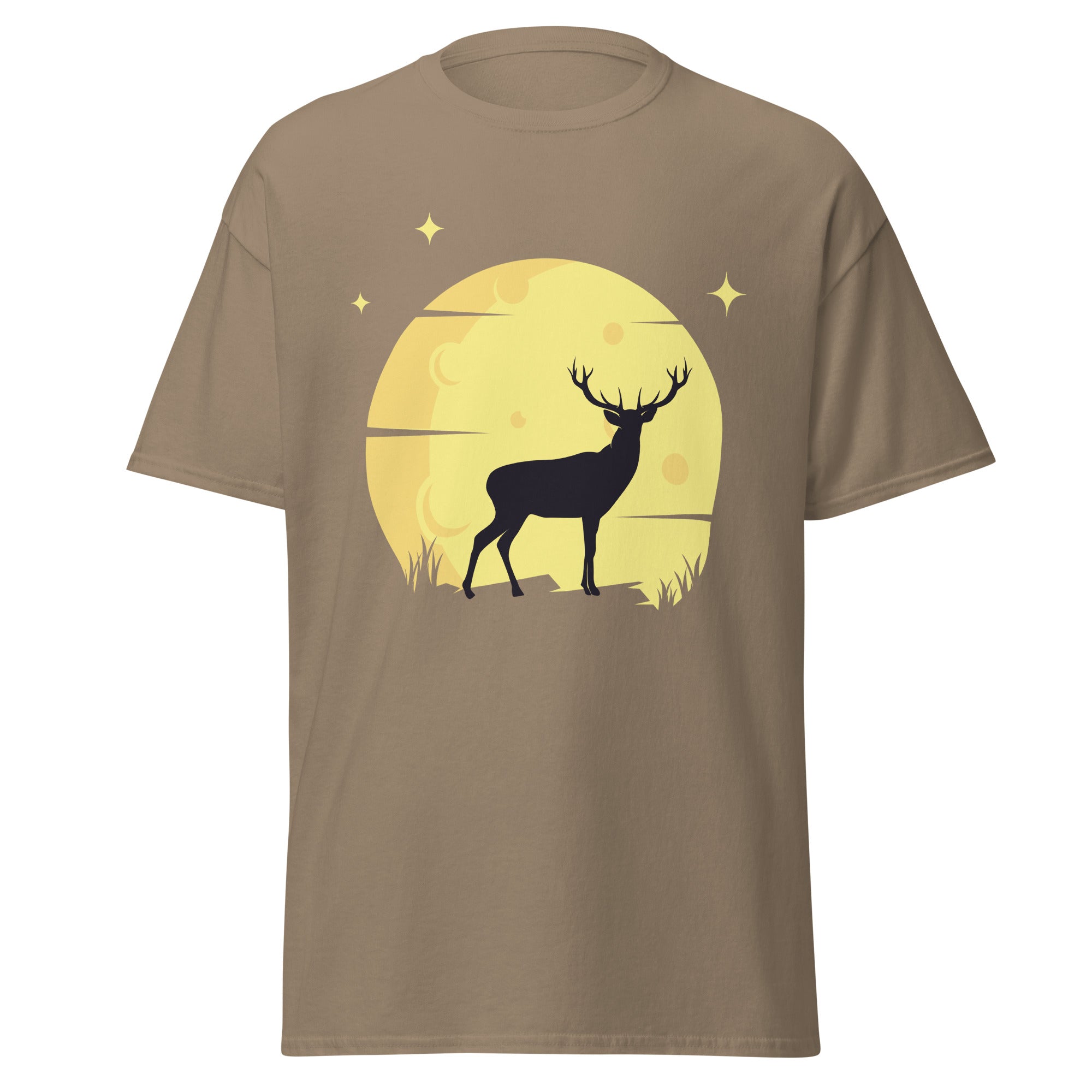 Deer Moon Mens Graphic Tee