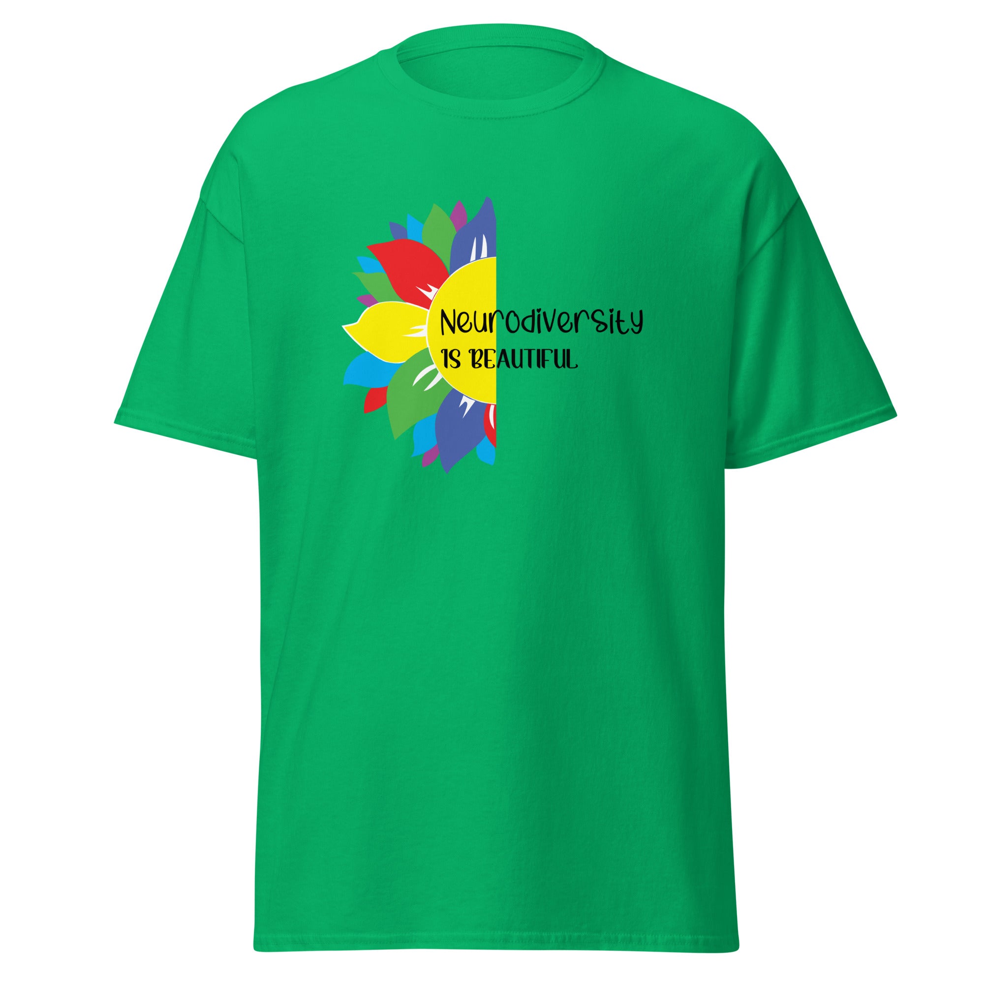 Autism Flower Mens Custom T Shirt