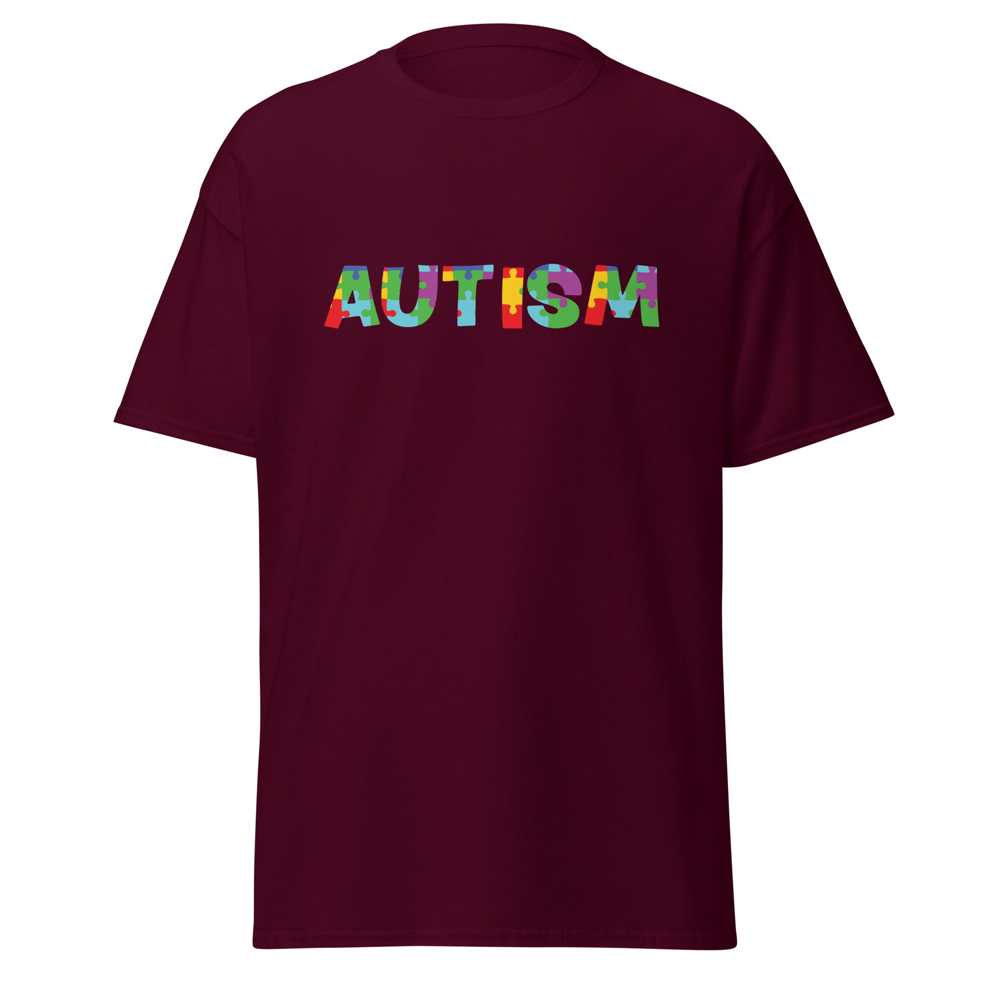 Autism Mens Custom T Shirt