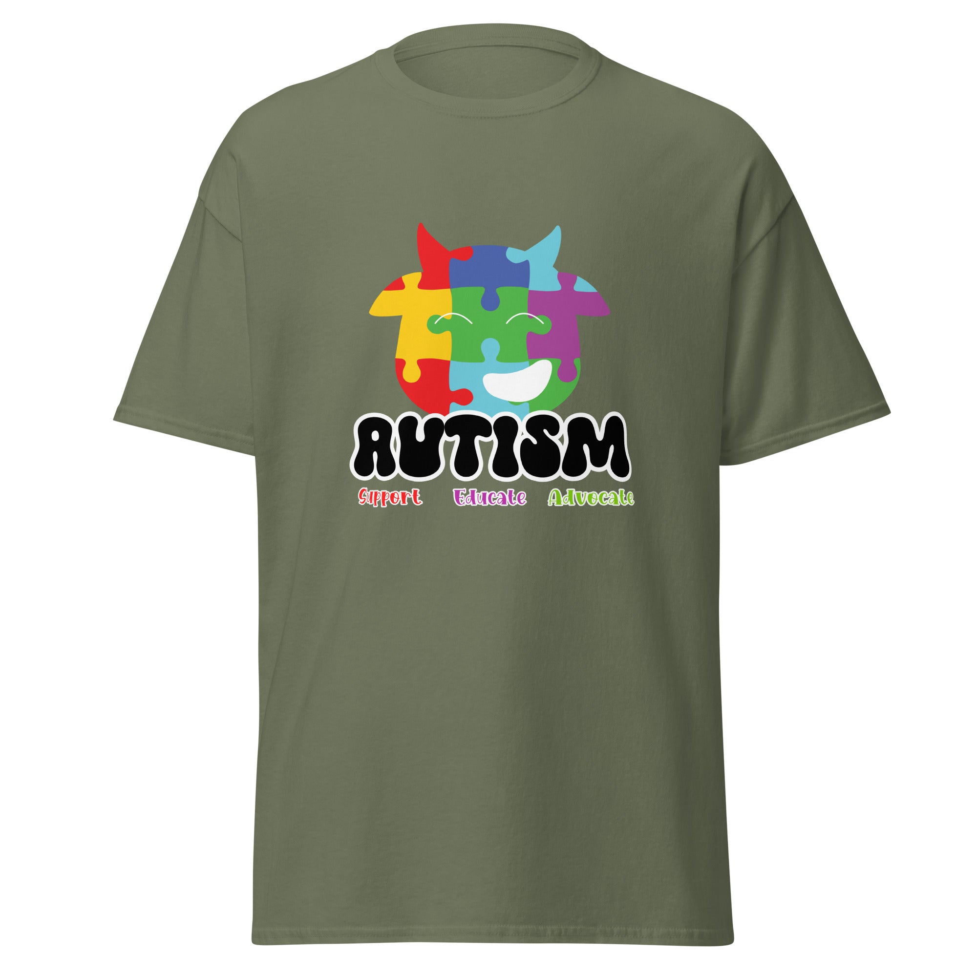 Autism Advocate Mens Custom T Shirt
