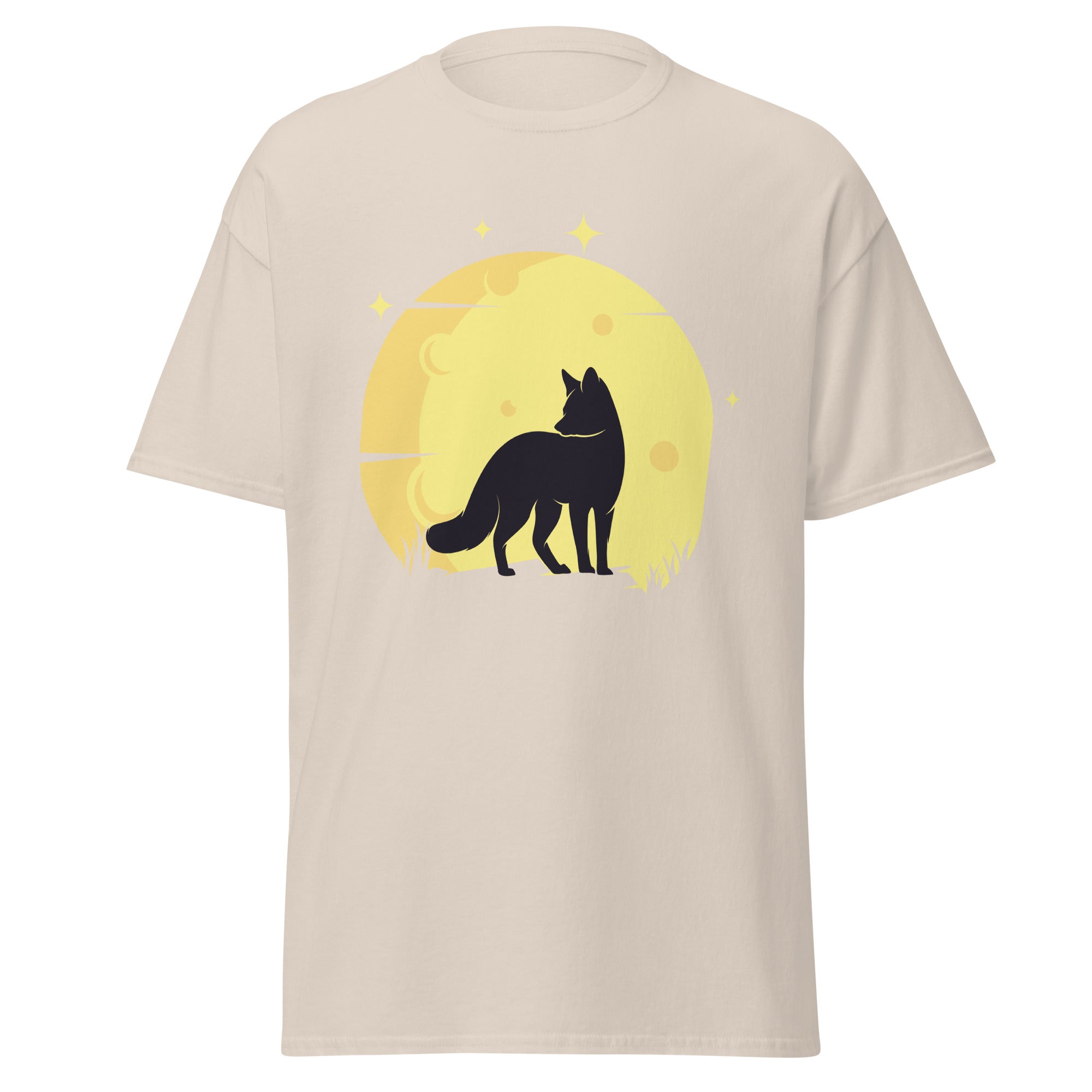 Fox Moon Mens Graphic Tee