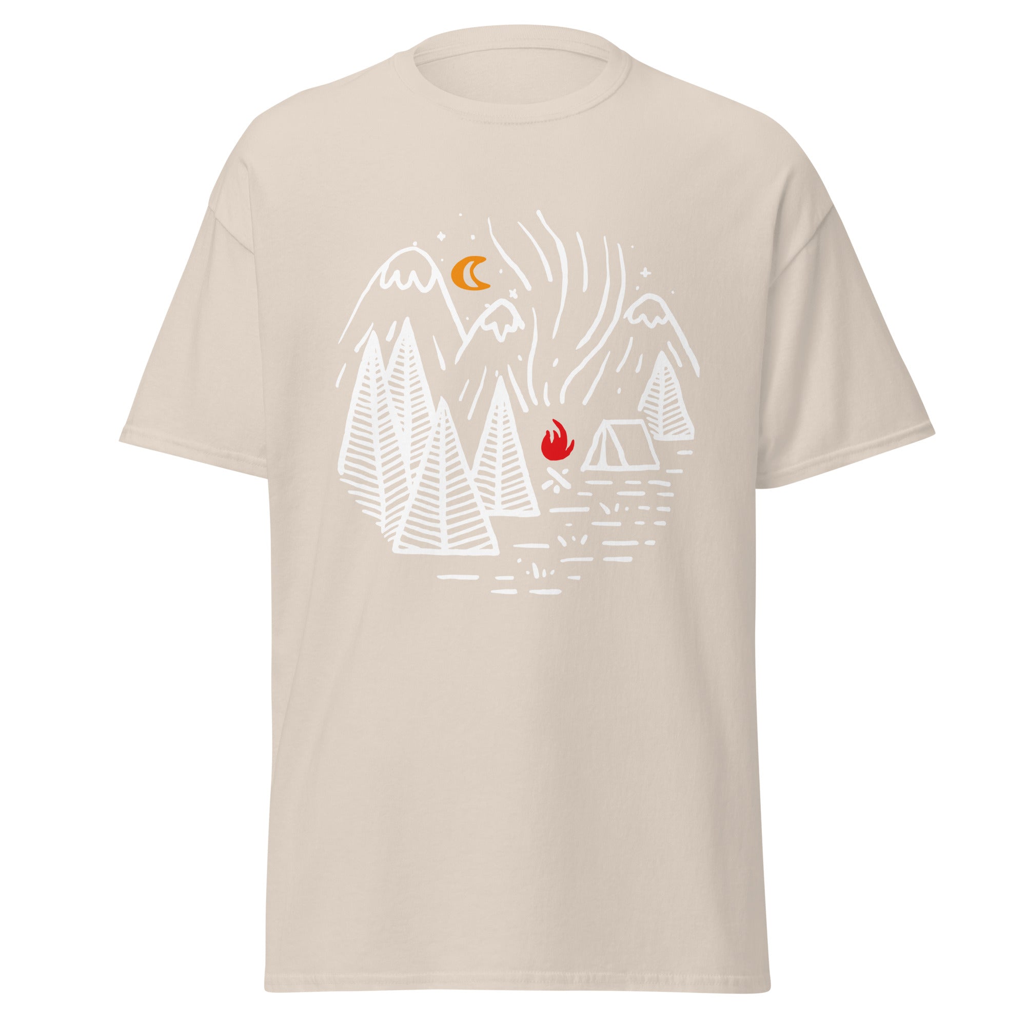 Camping Mens Graphic Tee