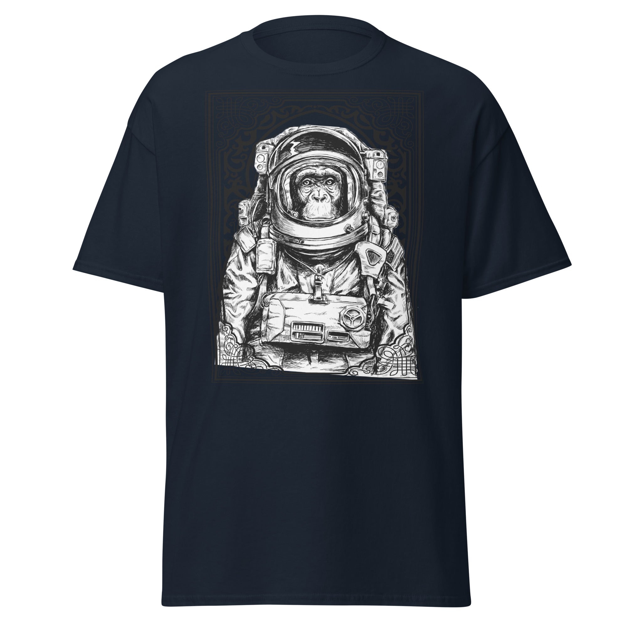 Astrochimp Mens Graphic Space Tee