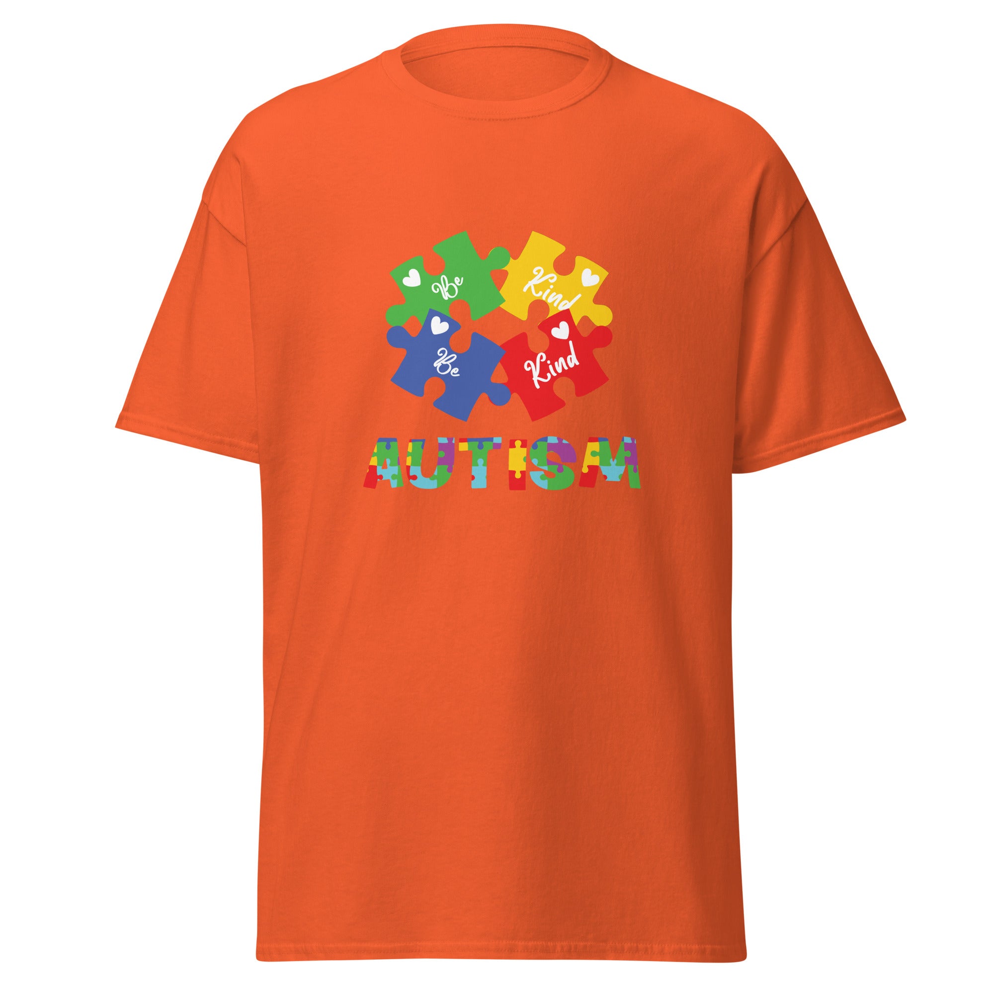 Autism Be Kind Mens Custom T Shirt