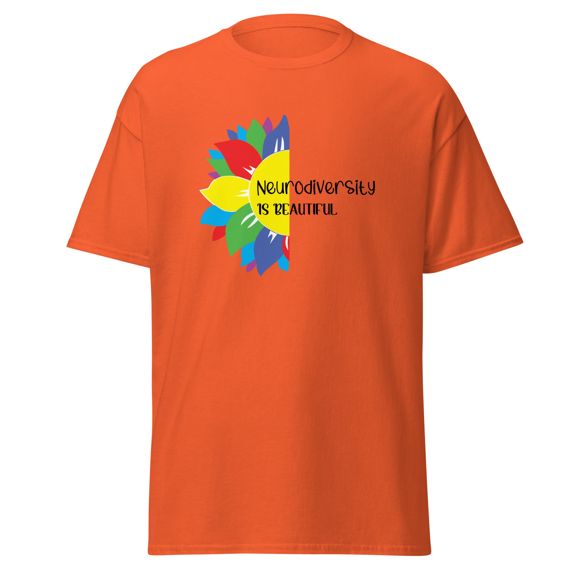 Autism Flower Mens Custom T Shirt