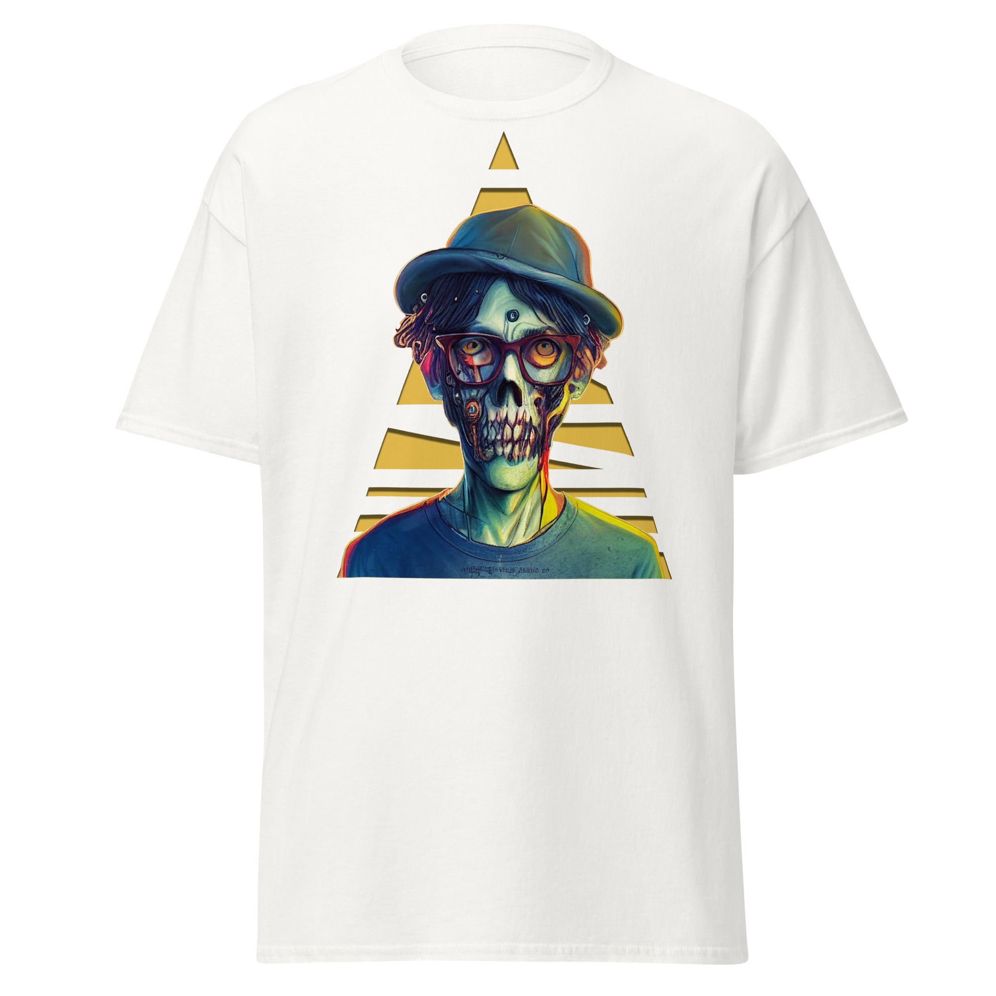 Hipster Horror Mens Graphic Zombie Tee - Kicks Shoelaces