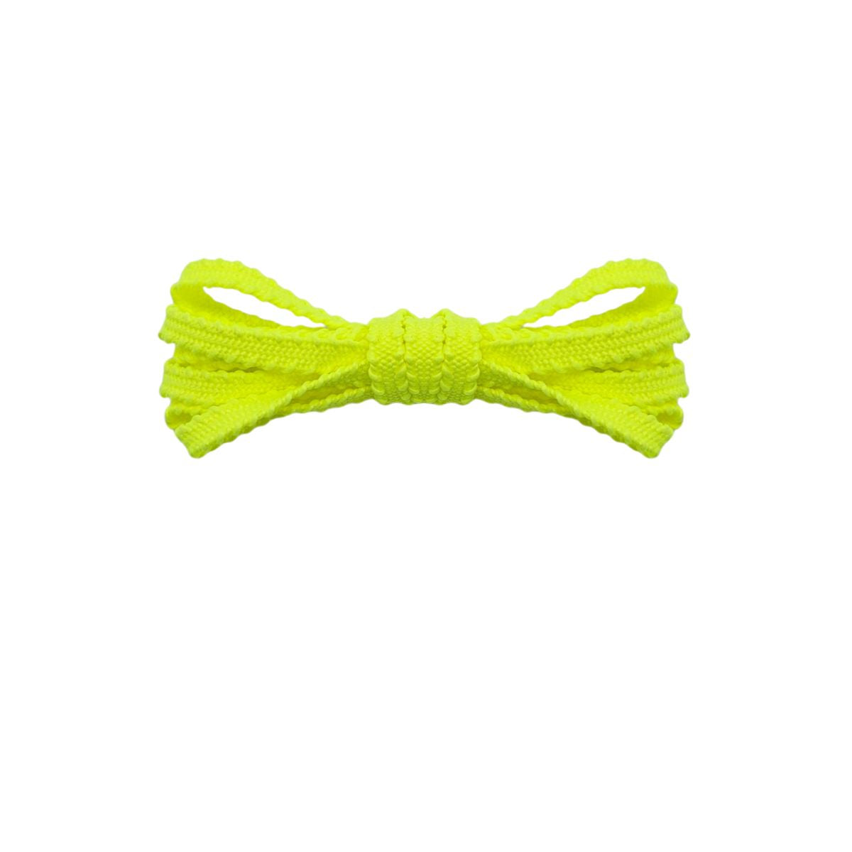 Neon yellow sawtooth laces for Nike Zoom Rival Track Spikes by Kicks Shoelaces